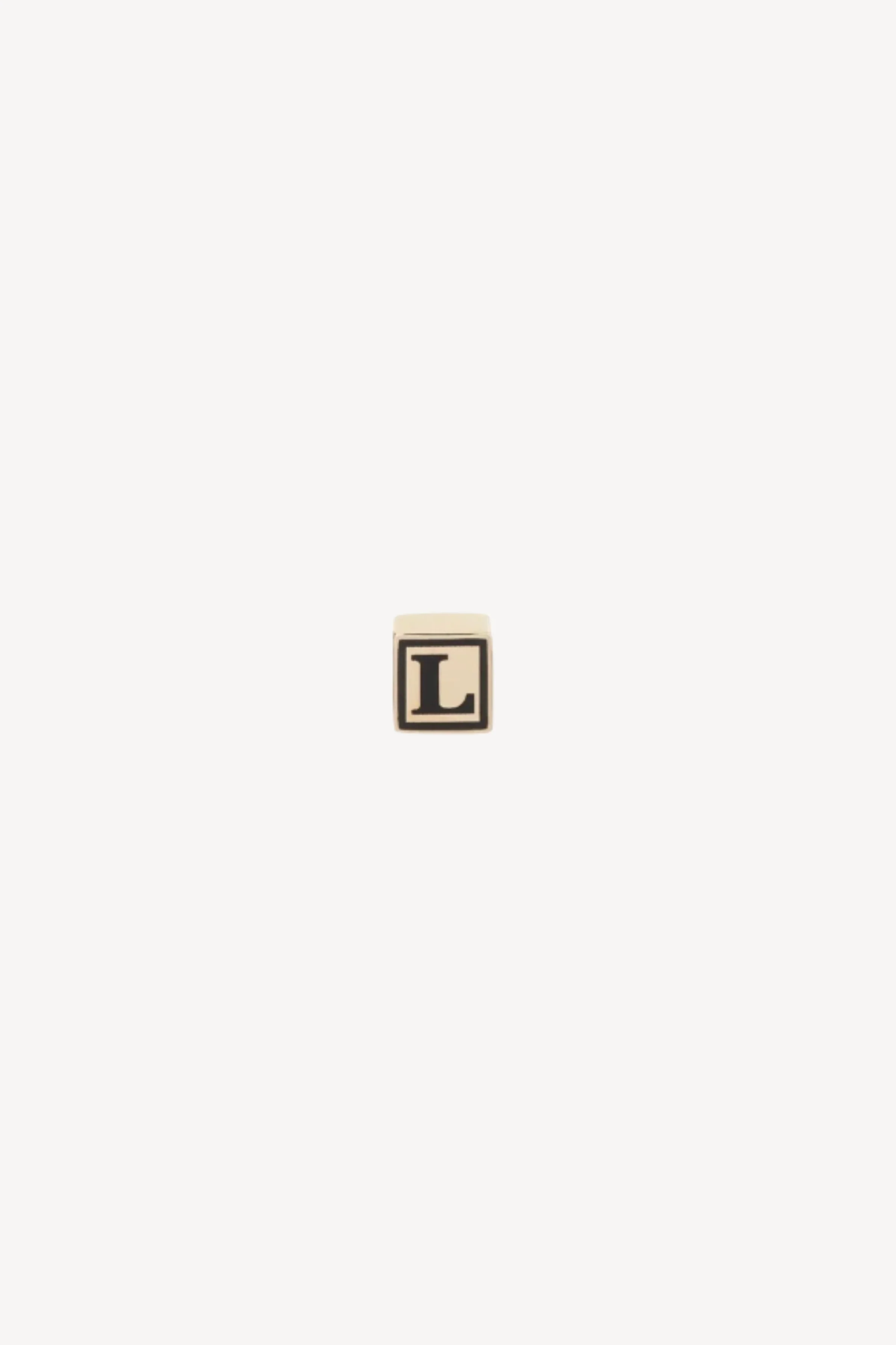 Ceramic Initial Cube Bead - Image 4