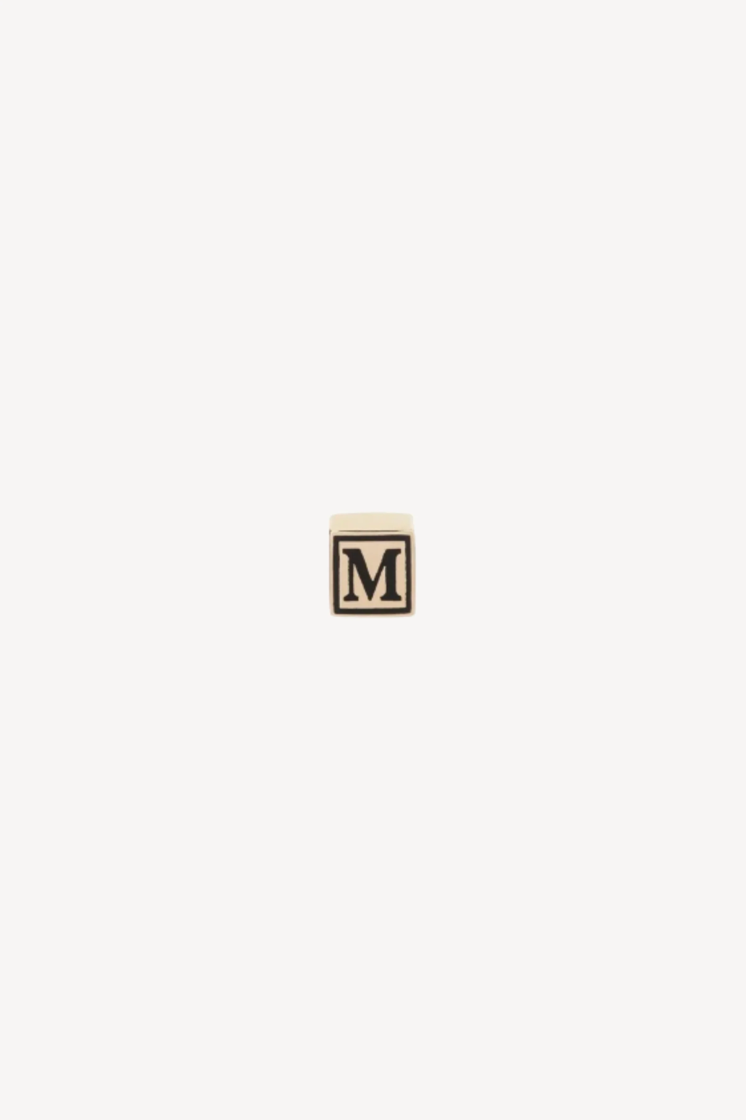 Ceramic Initial Cube Bead - Image 5