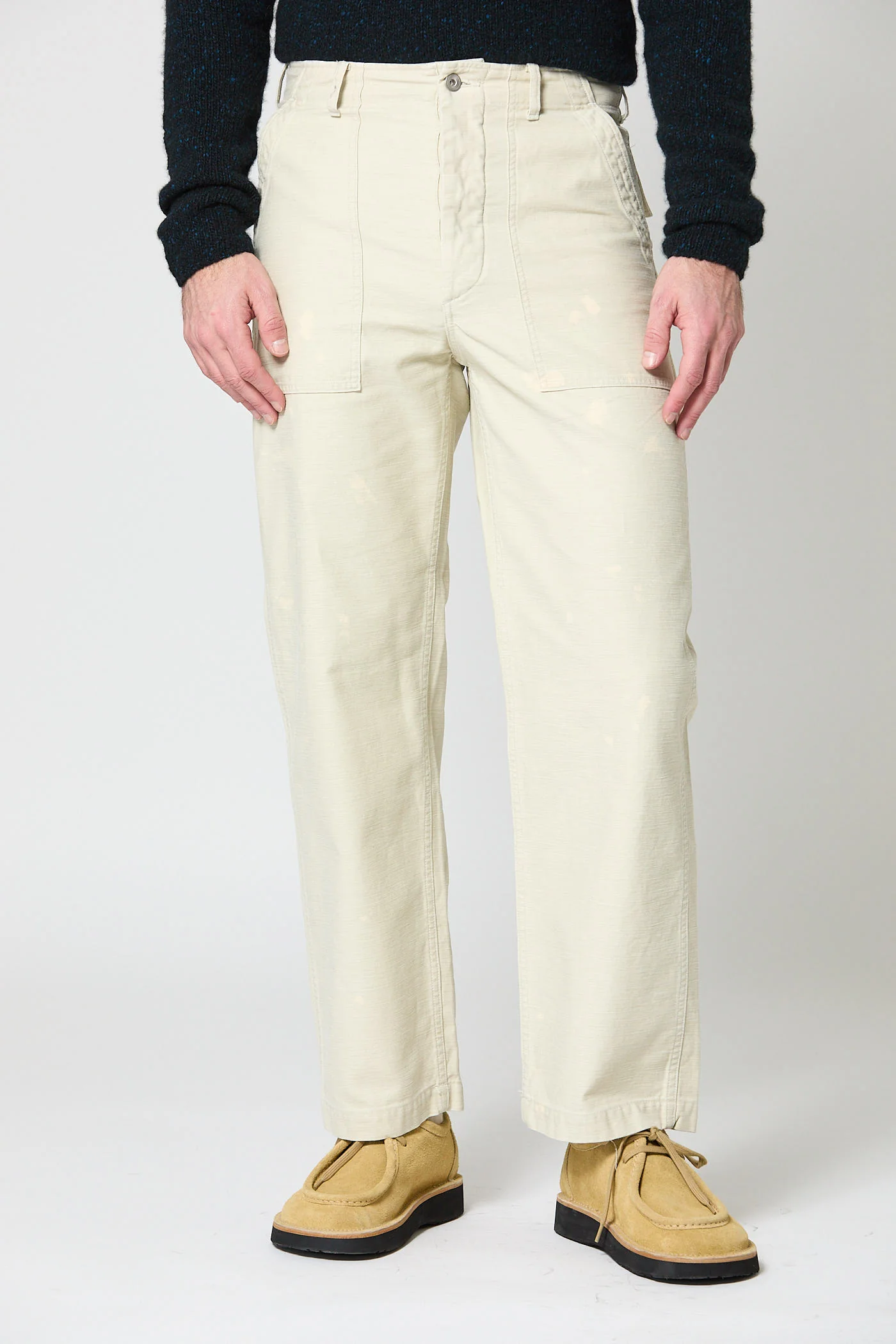 Washed Satin Pants - Image 3