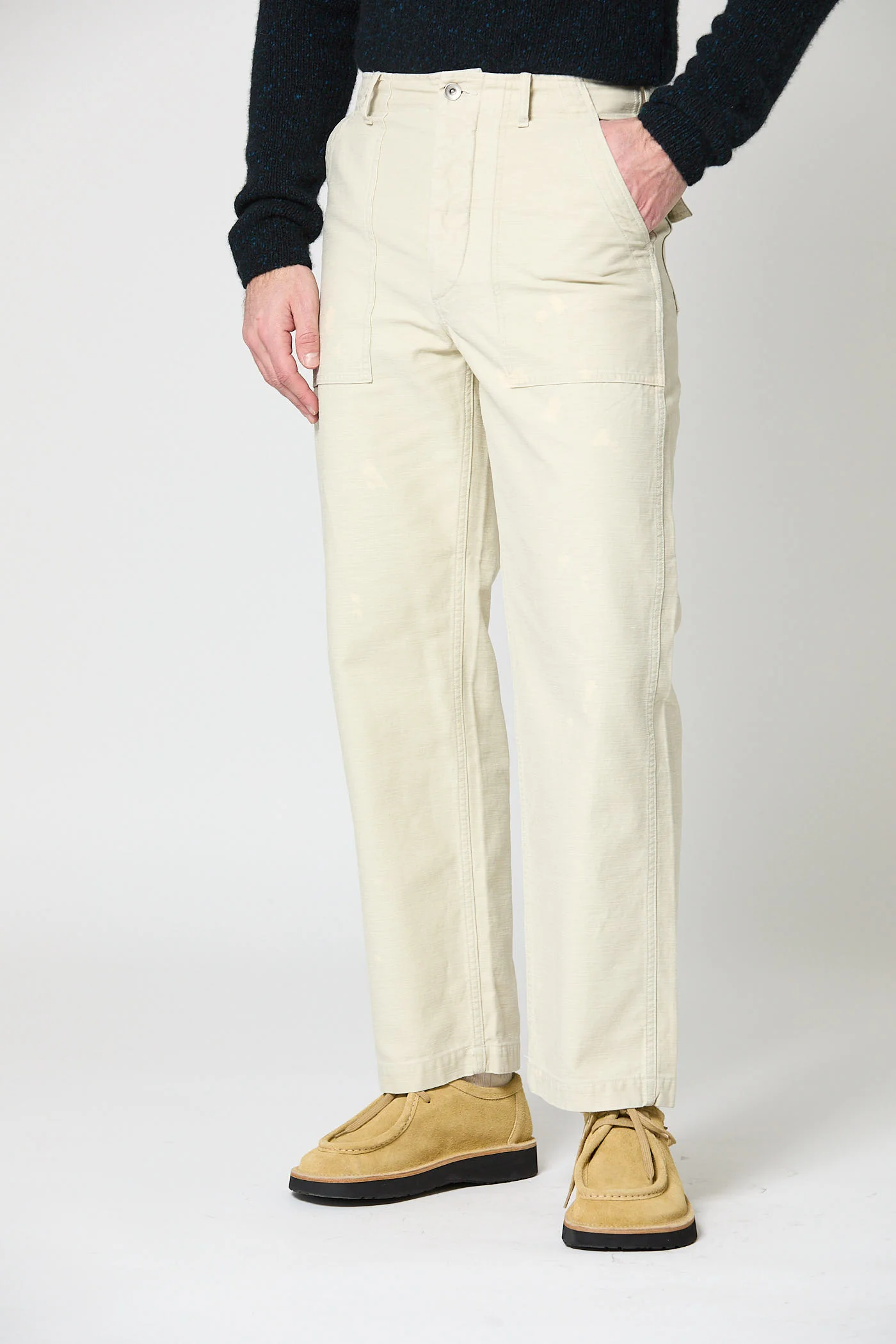 Washed Satin Pants - Image 4