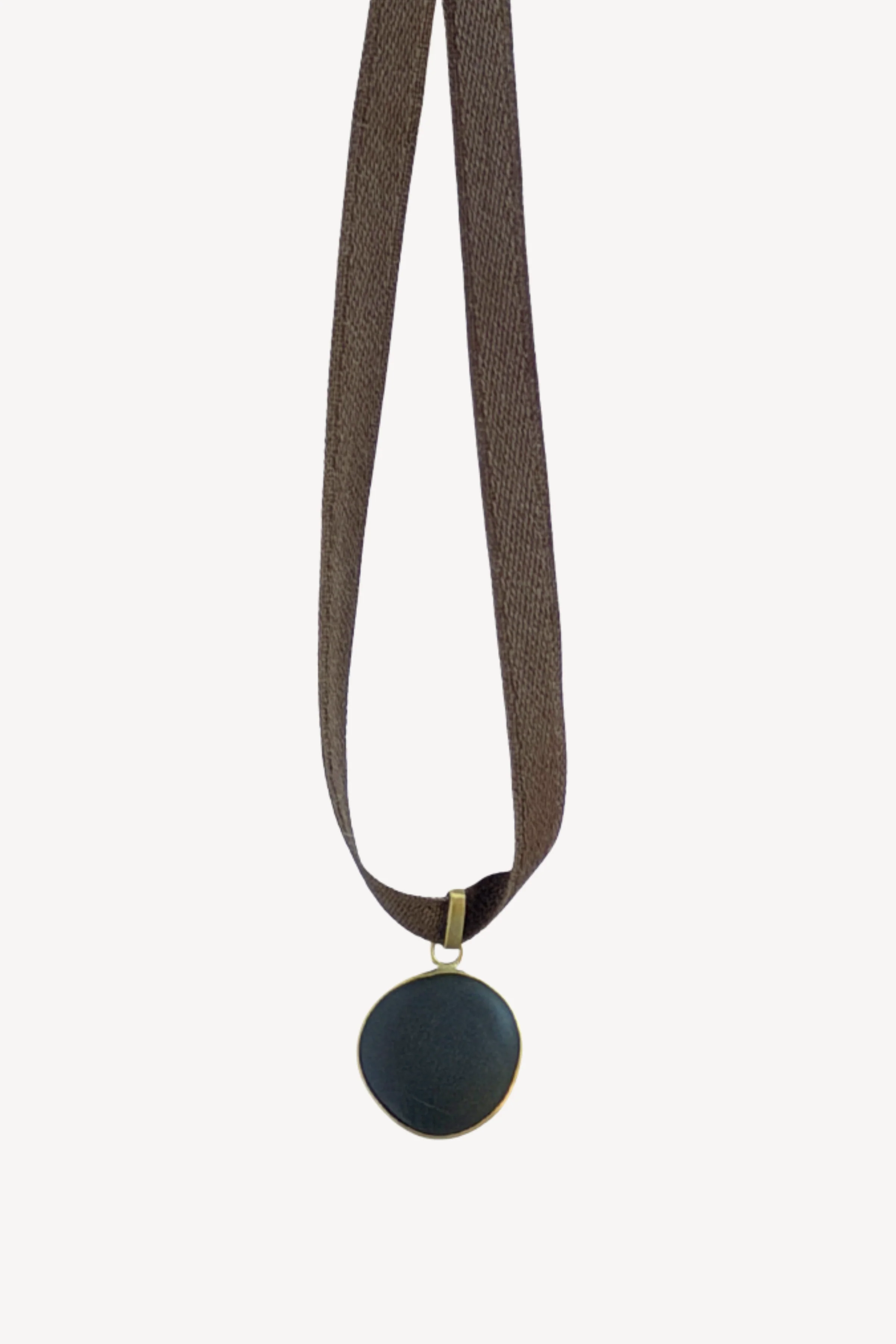 Black Moon Stone Pendant - Image 2
