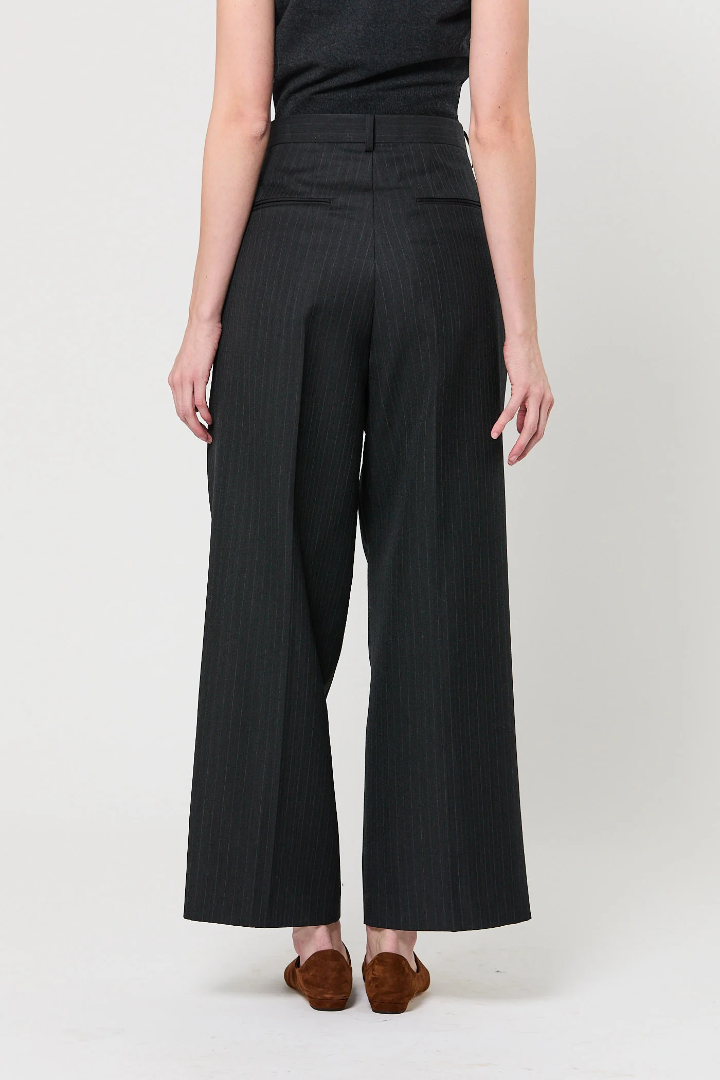 Blue faced Wool Two-Tuck Slacks - Image 5