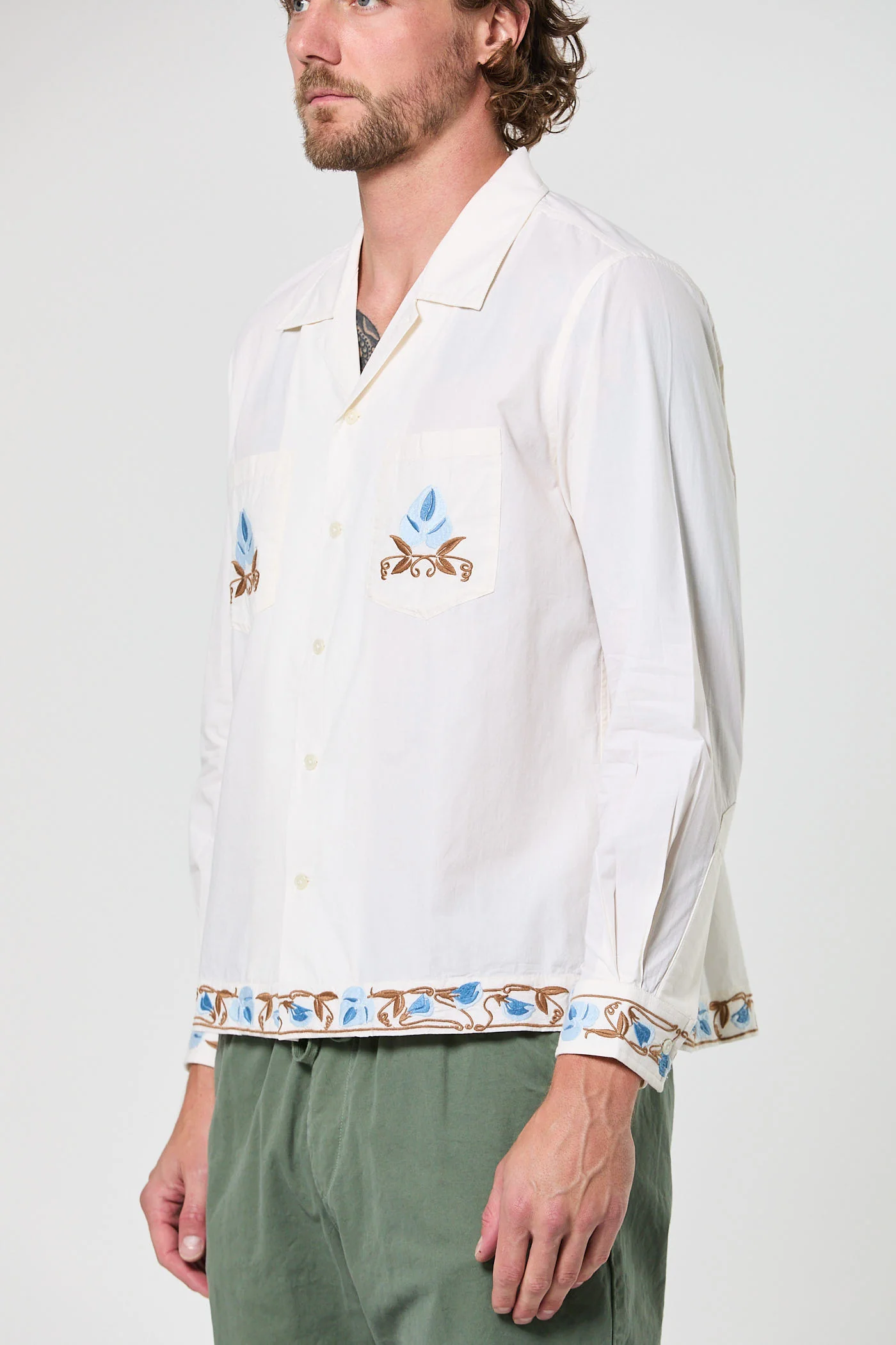 Nouveau Vine Long Sleeve Shirt - Image 3