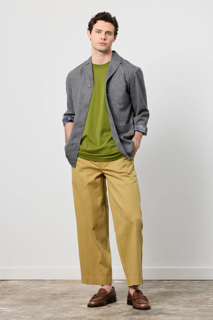 Wide Leg Snap Trousers - Image 3