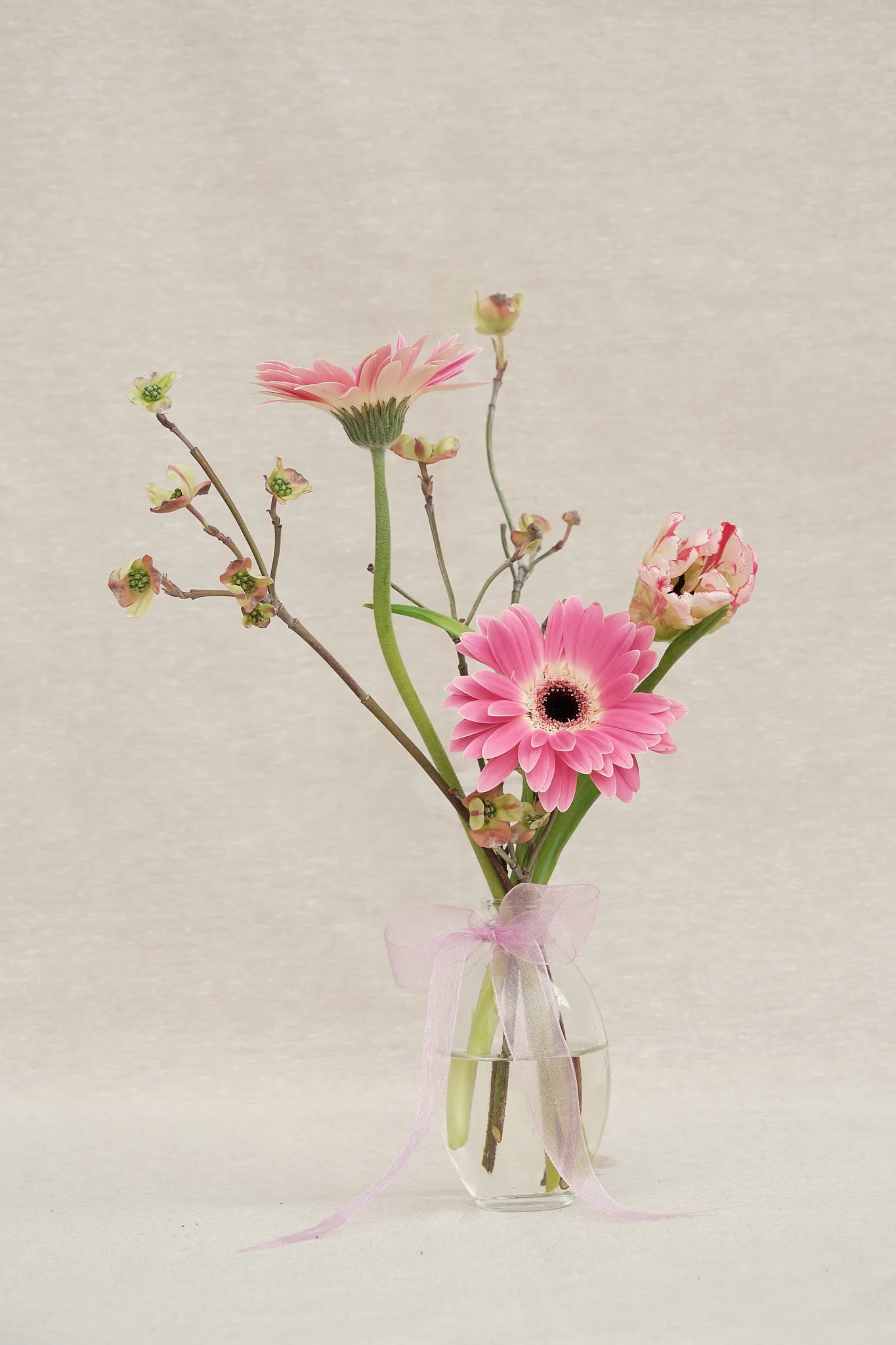 Bud Vase with Seasonal Blooms (Mother's Day PRE-ORDER) - Image 2