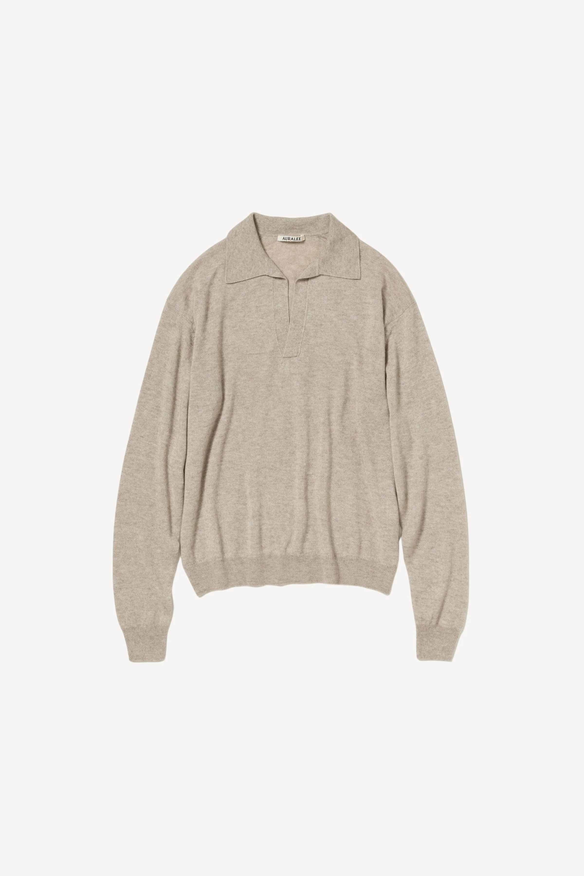 Cashmere Silk Knit L/S Polo - Image 5