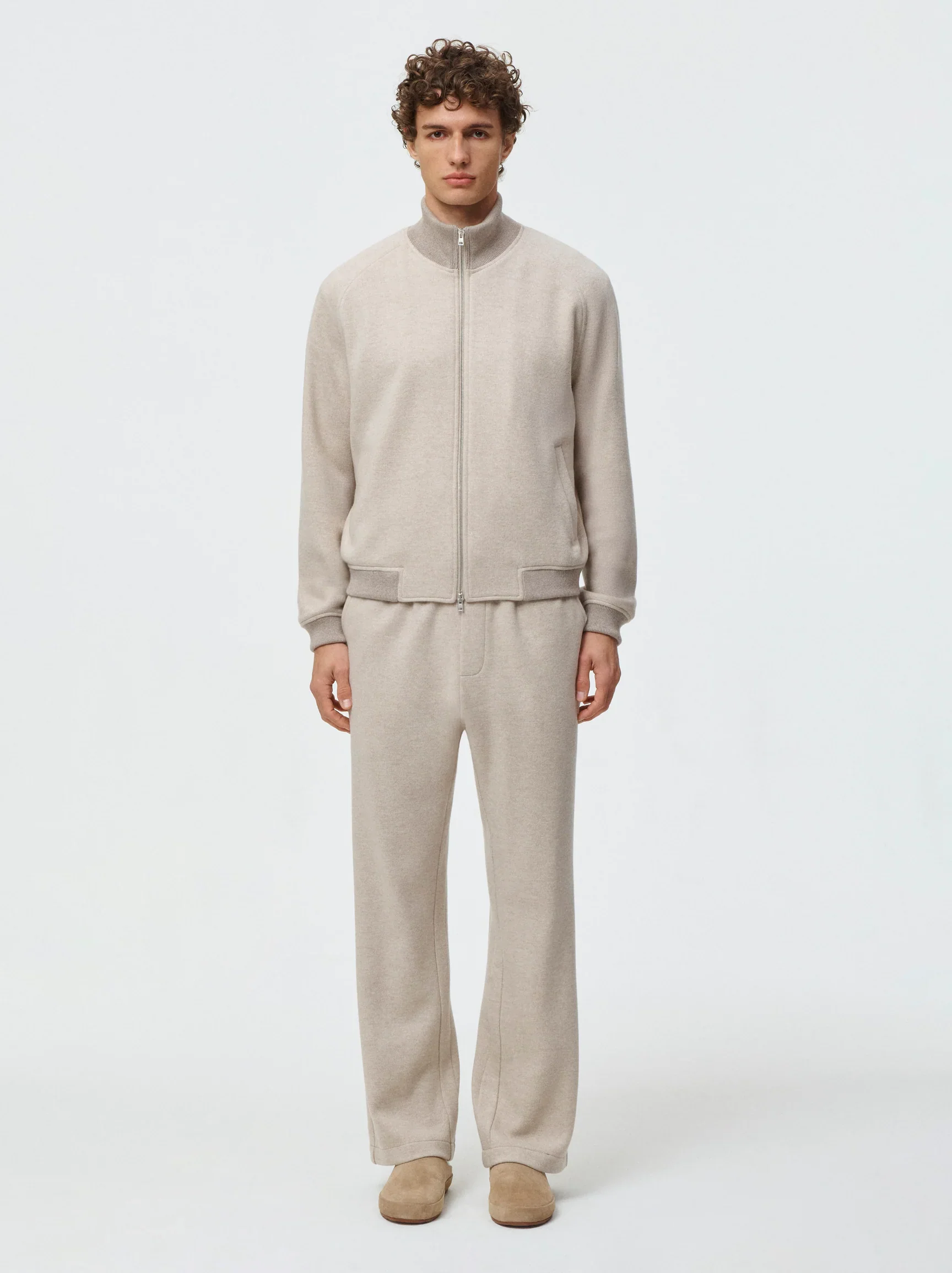 Cashmere Wool Bomber - Image 2