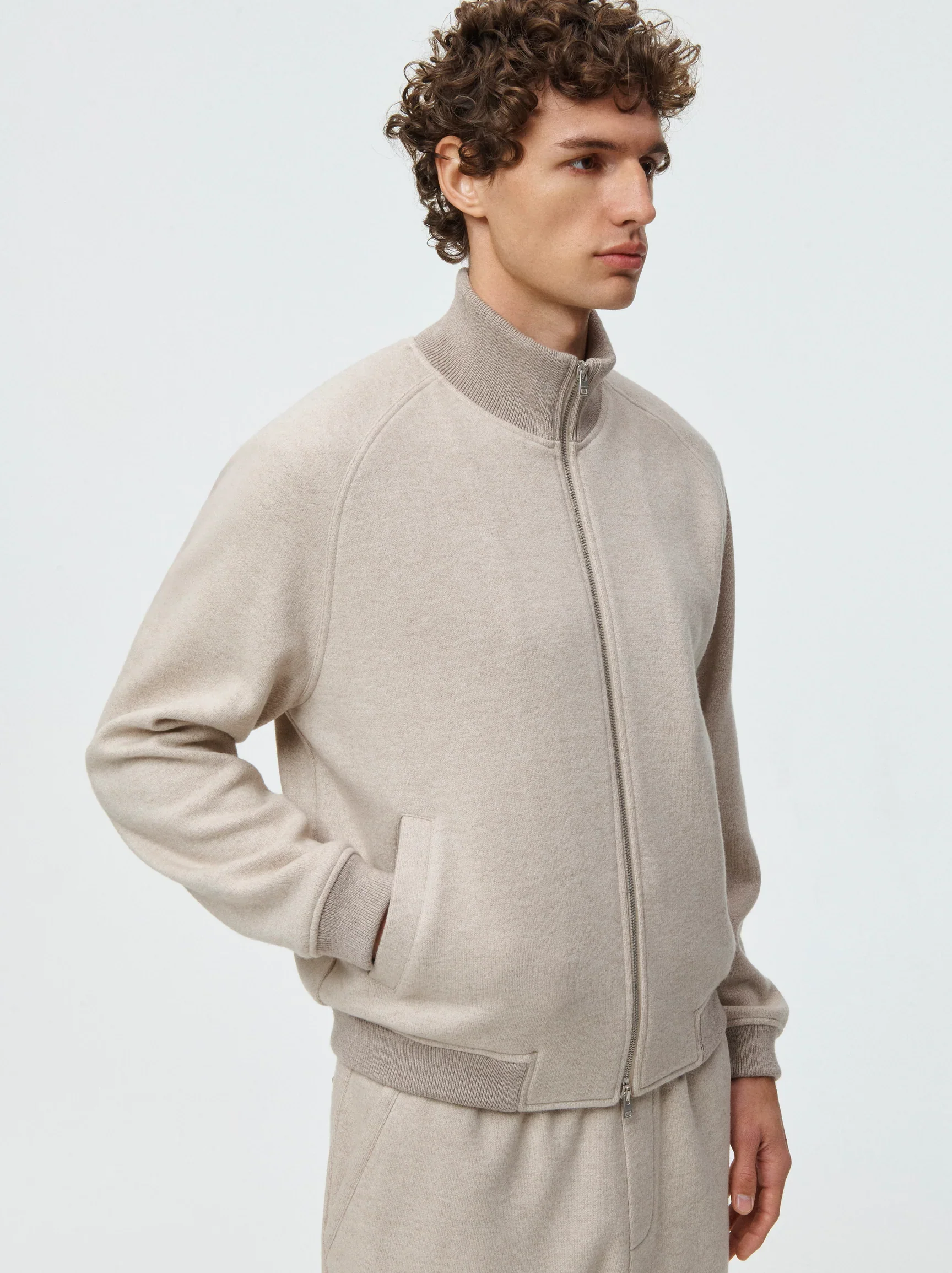 Cashmere Wool Bomber - Image 3