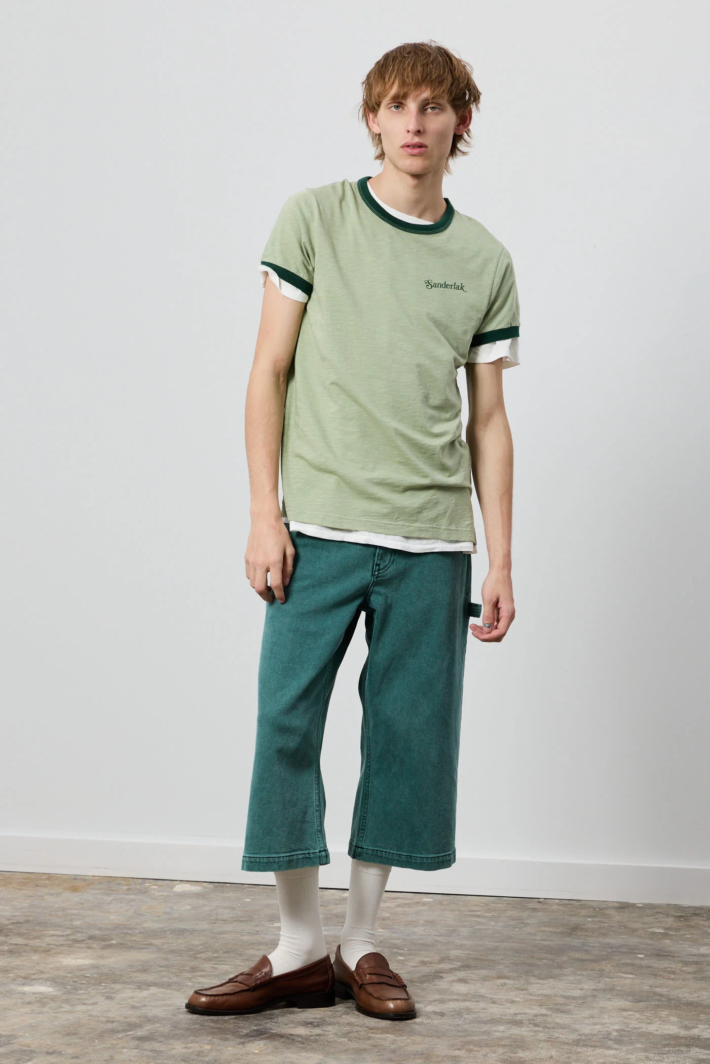 Contrast Rib Tee - Image 2