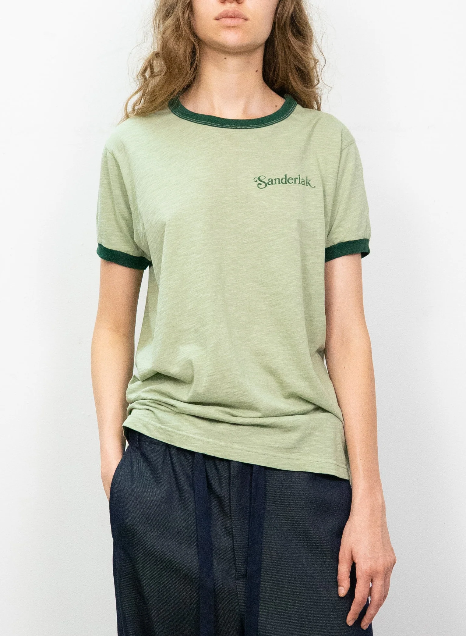 Contrast Rib Tee - Image 5