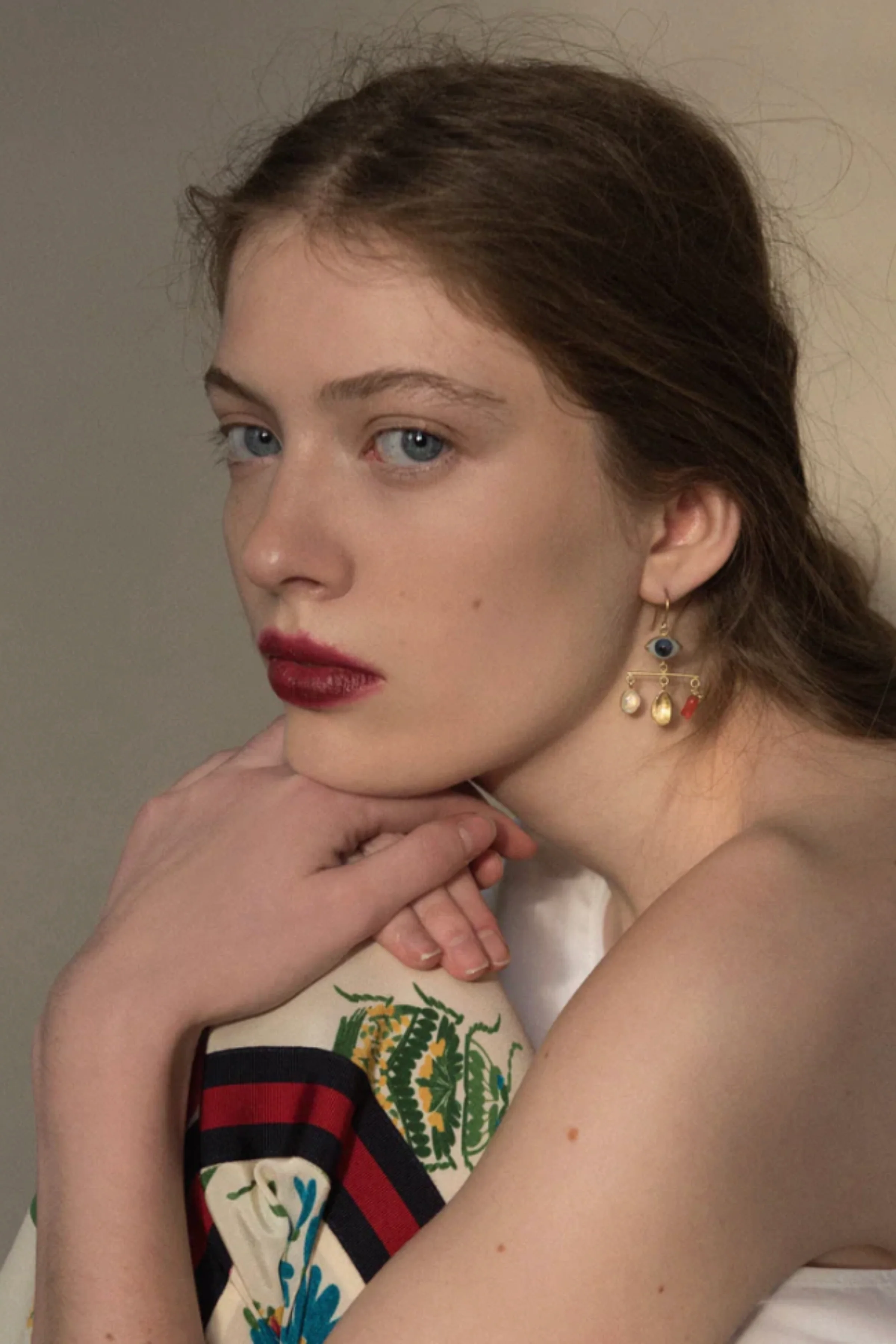 Eye Balance Drop Earrings - Image 2