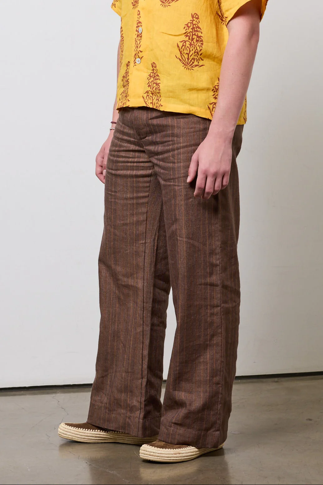 Flat Front Flare Trouser - Image 3