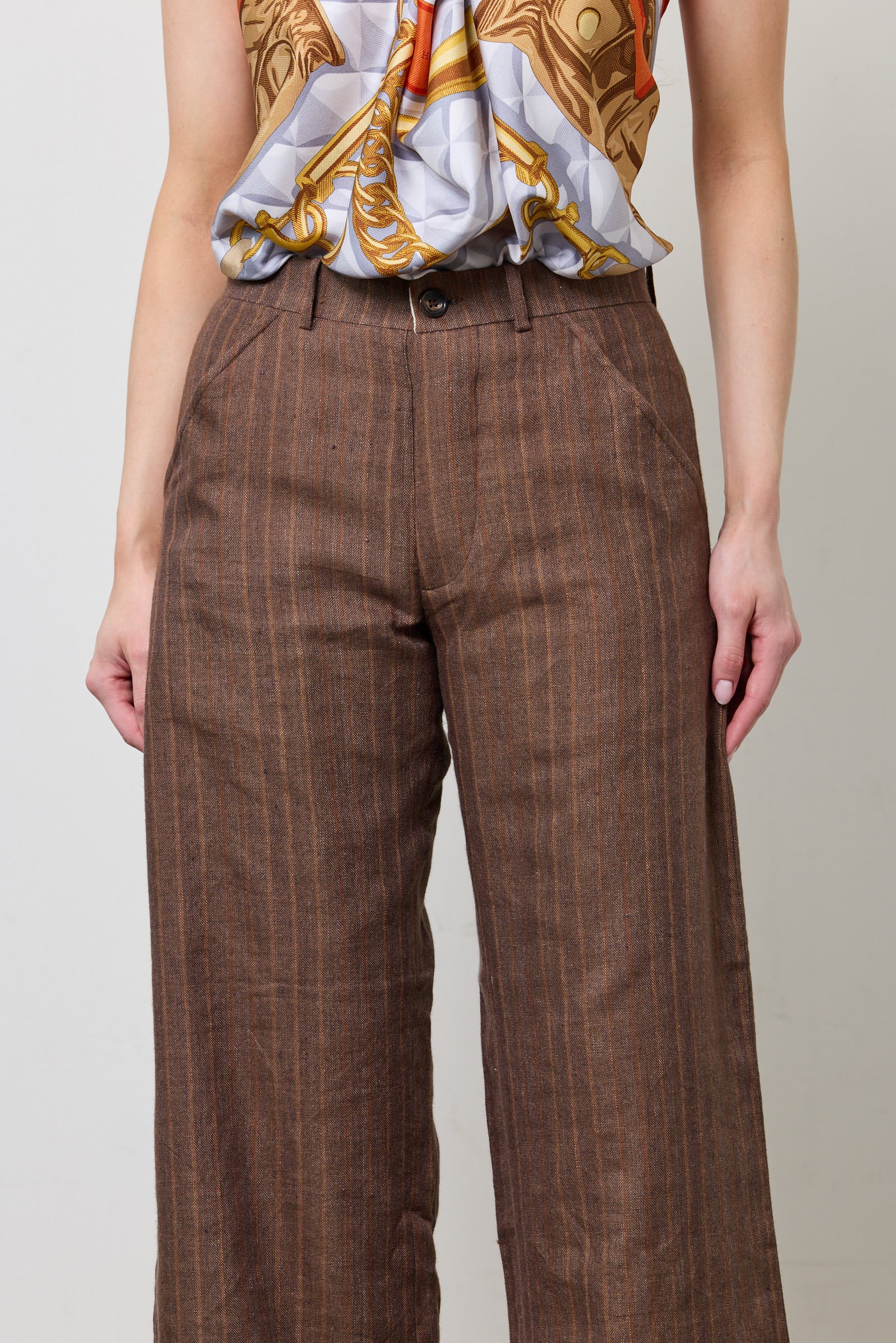 Flat Front Flare Trouser - Image 6