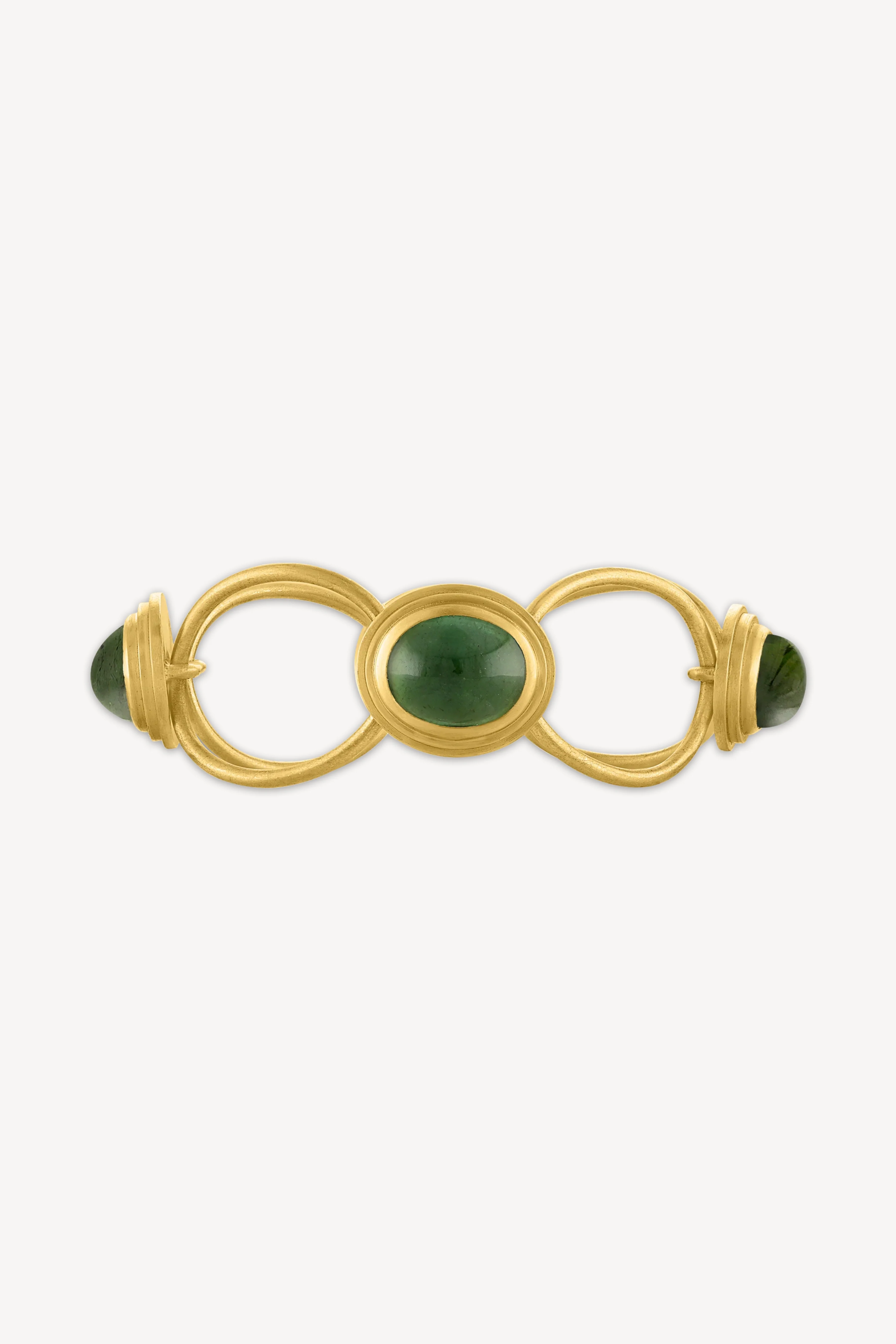 Green Tourmaline Tempus Bracelet - Image 3