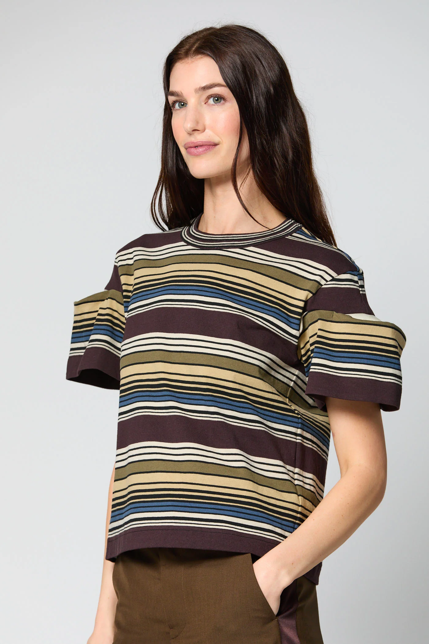 Horizontal Stripe T-Shirt - Image 3