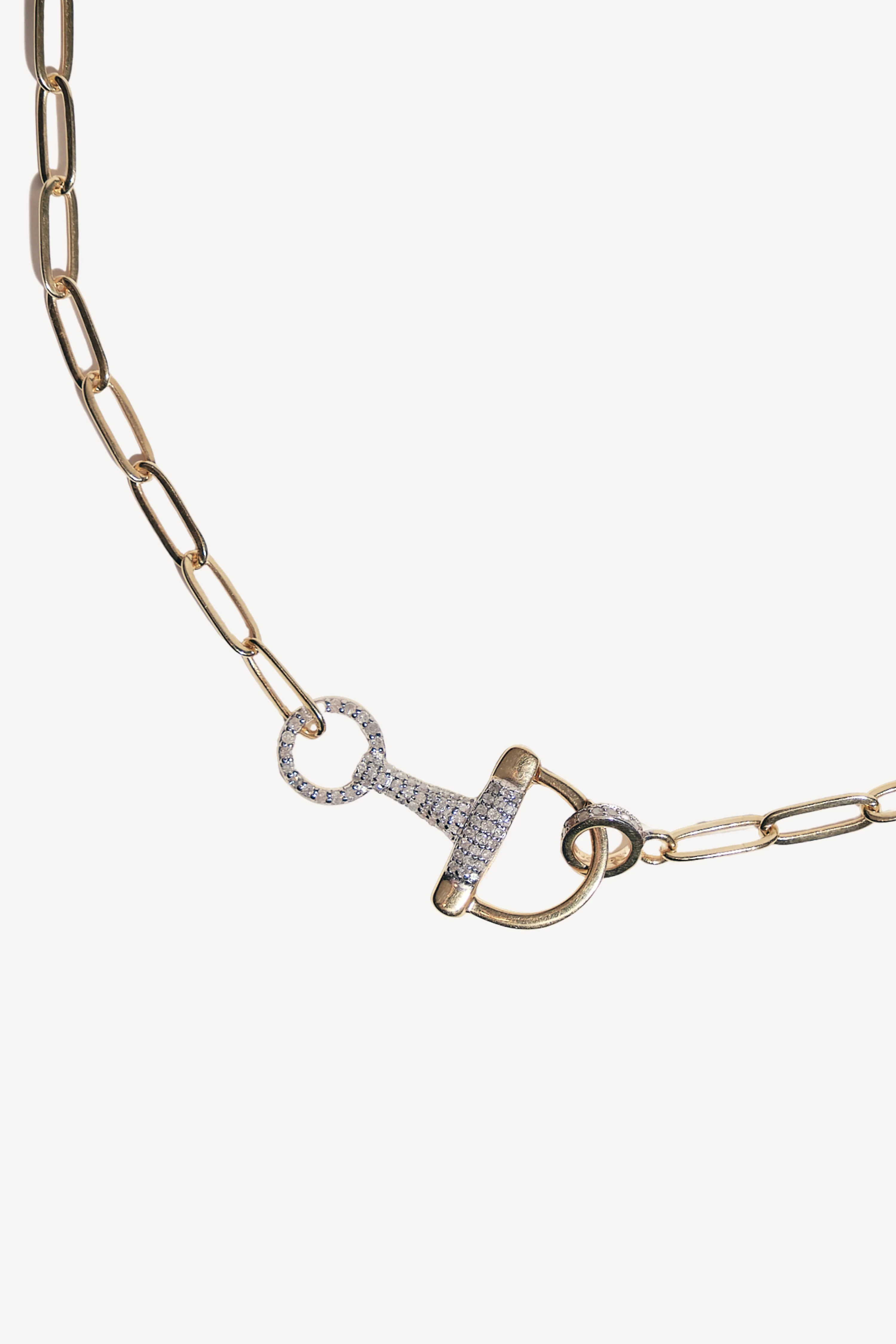 Horsebit Chain Necklace - Image 2