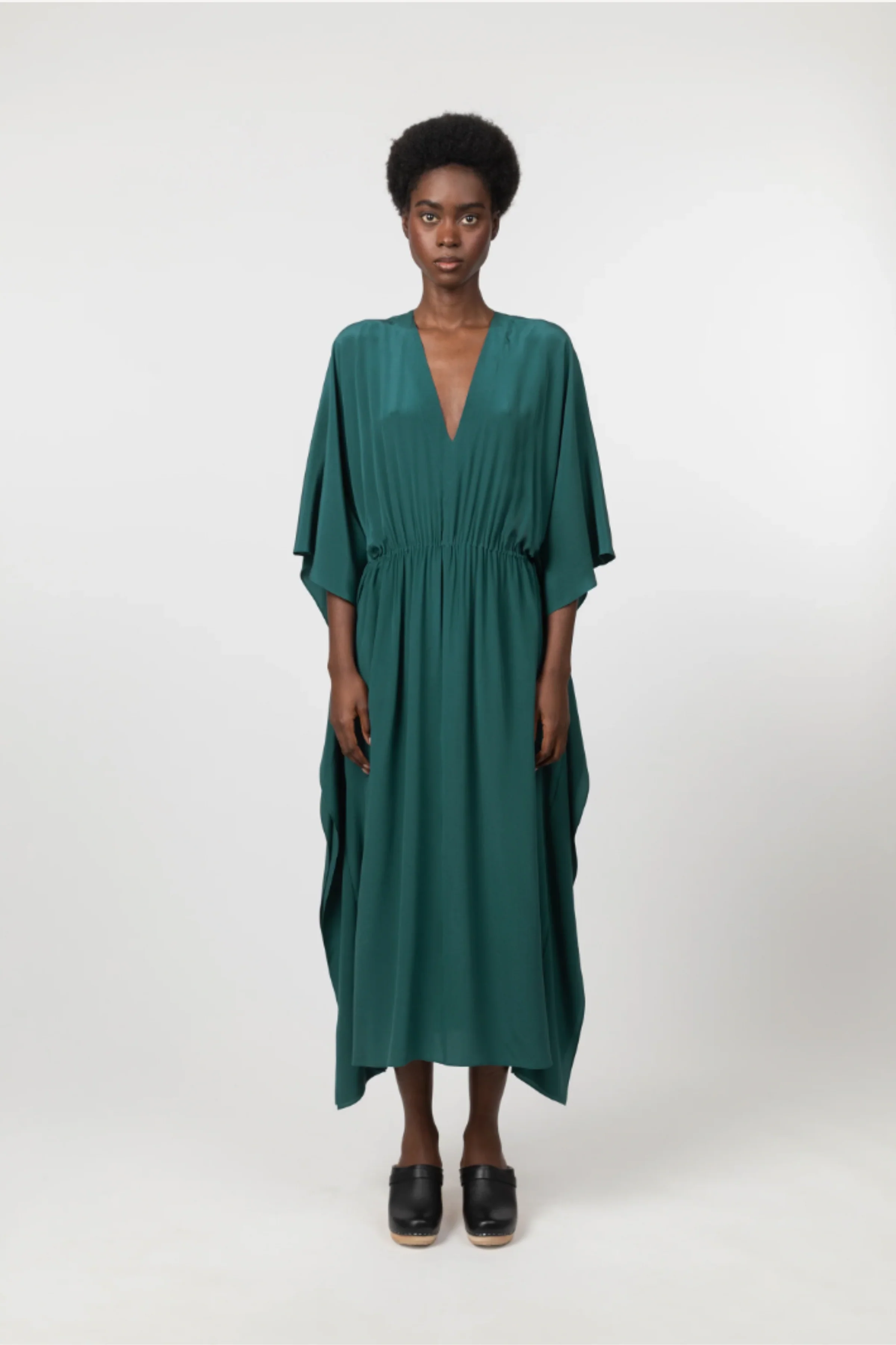 Silk Crepe Dress - Image 3