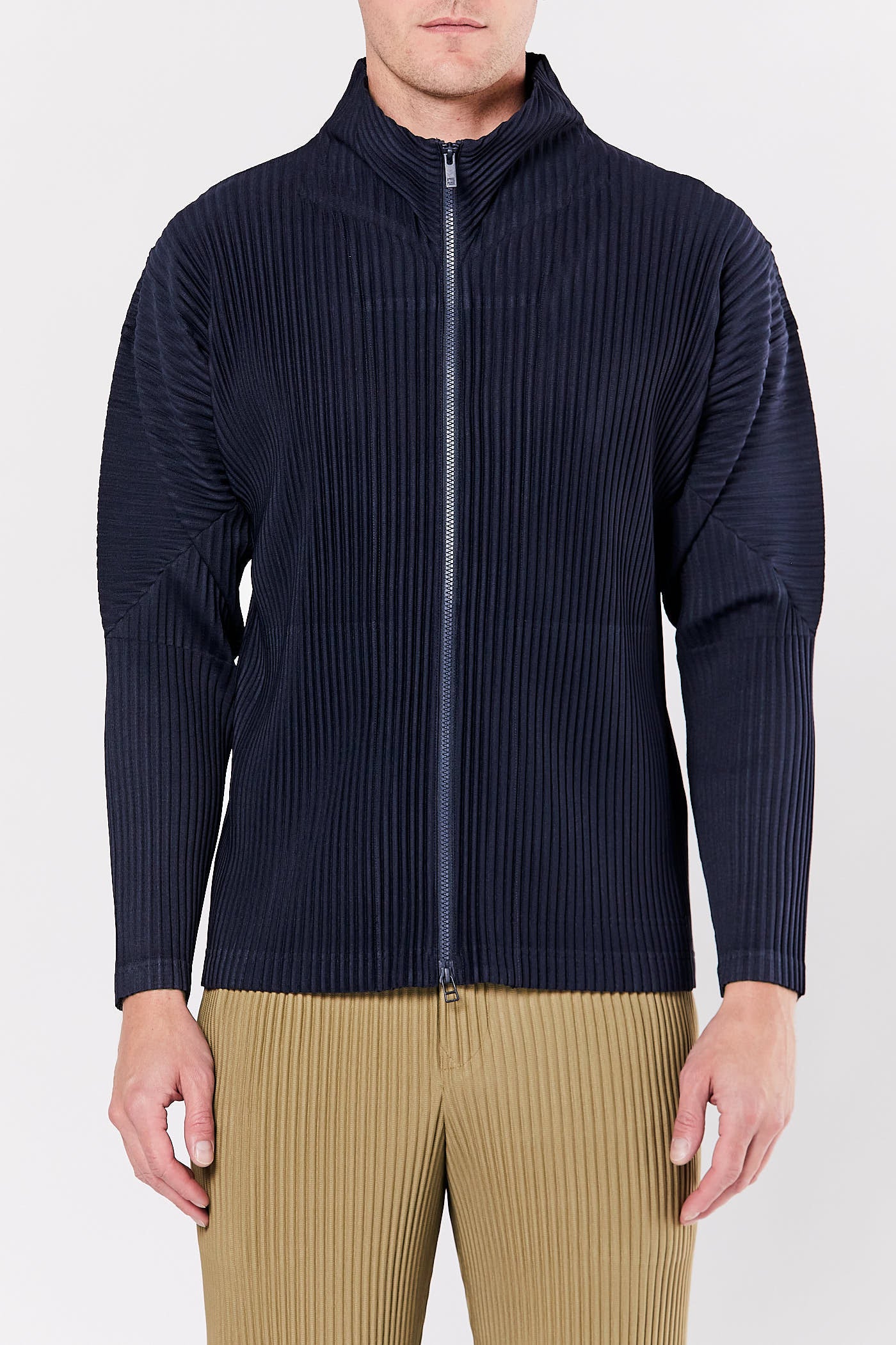 Navy Basic Jacket - Image 3