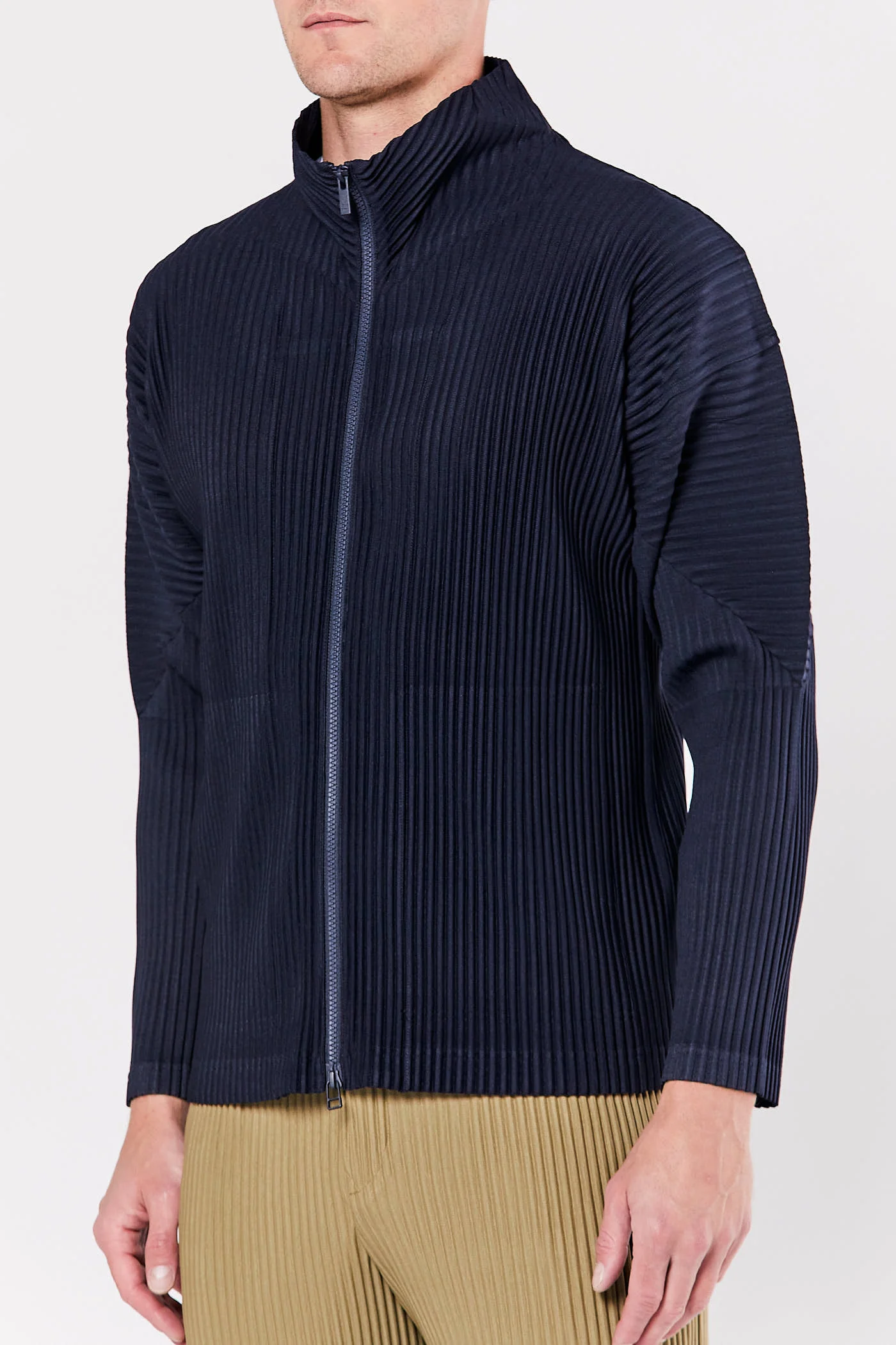 Navy Basic Jacket - Image 4