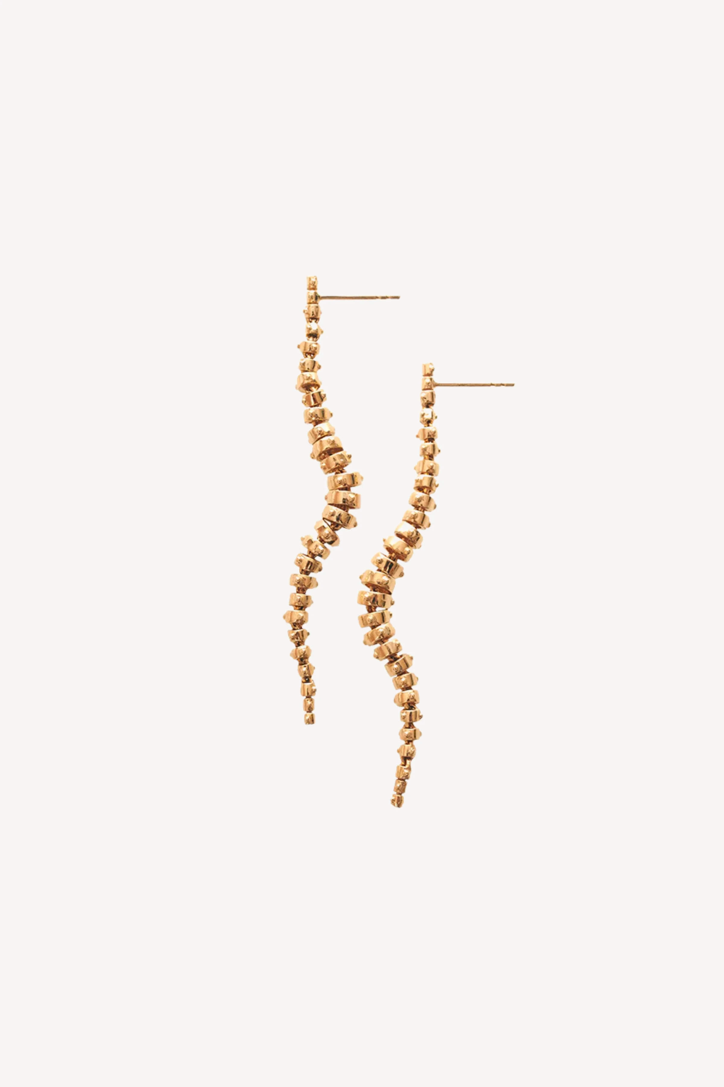 Jali Breeze Flexible Ear Pendants - Long (6,5 cm) - Shiny - Image 2