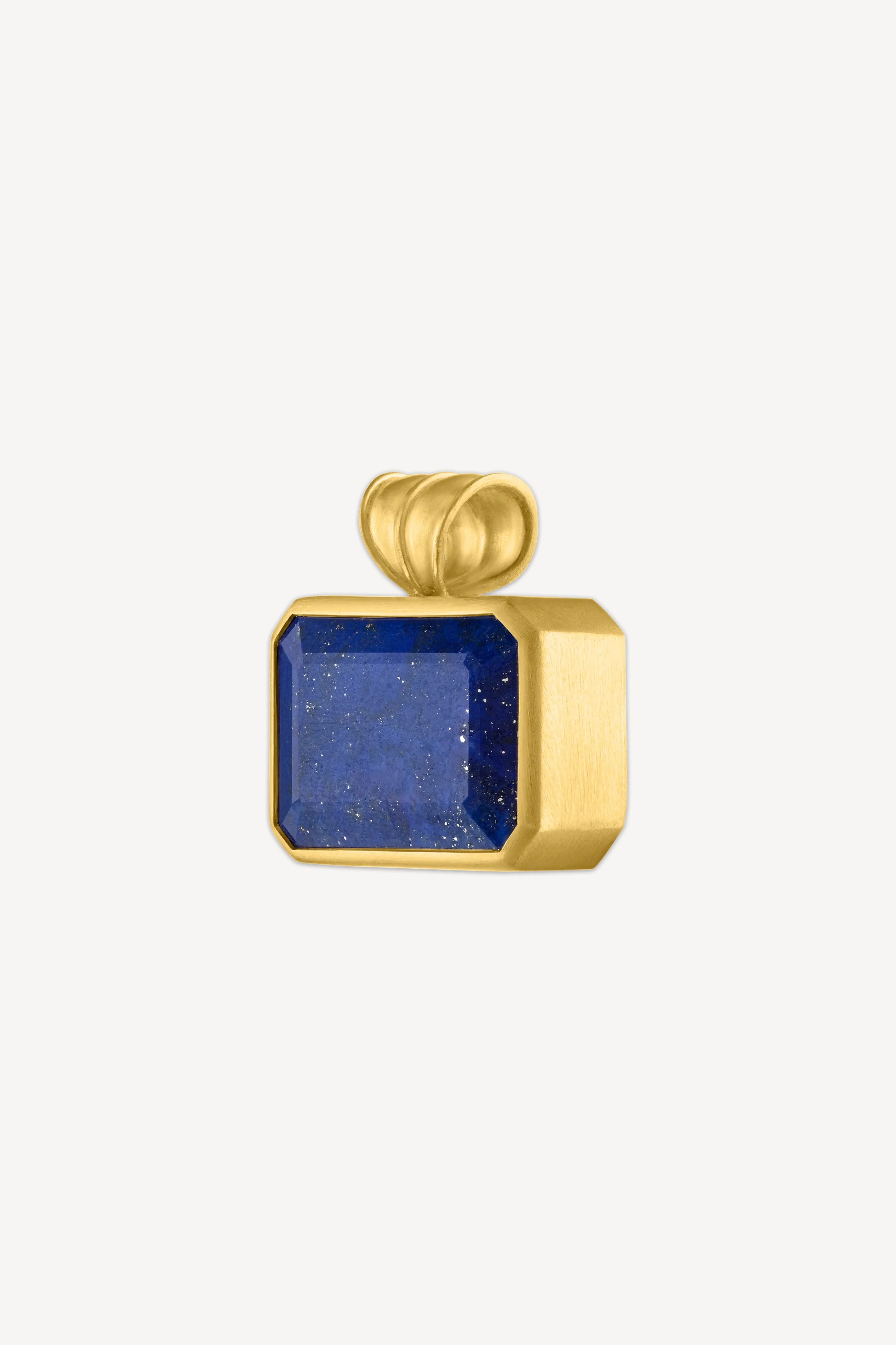 Large Lapis Block Pendant - Image 3