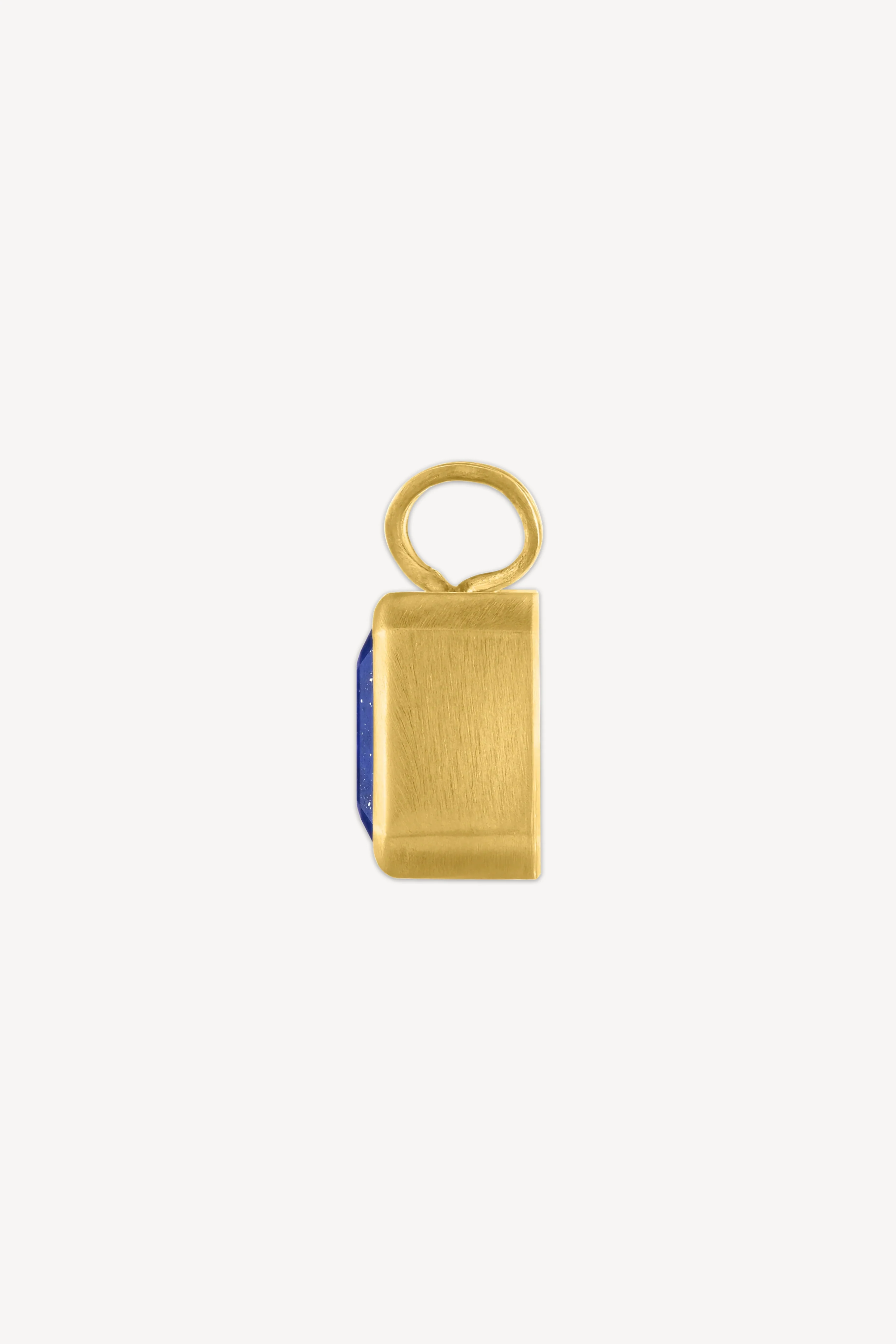 Large Lapis Block Pendant - Image 4