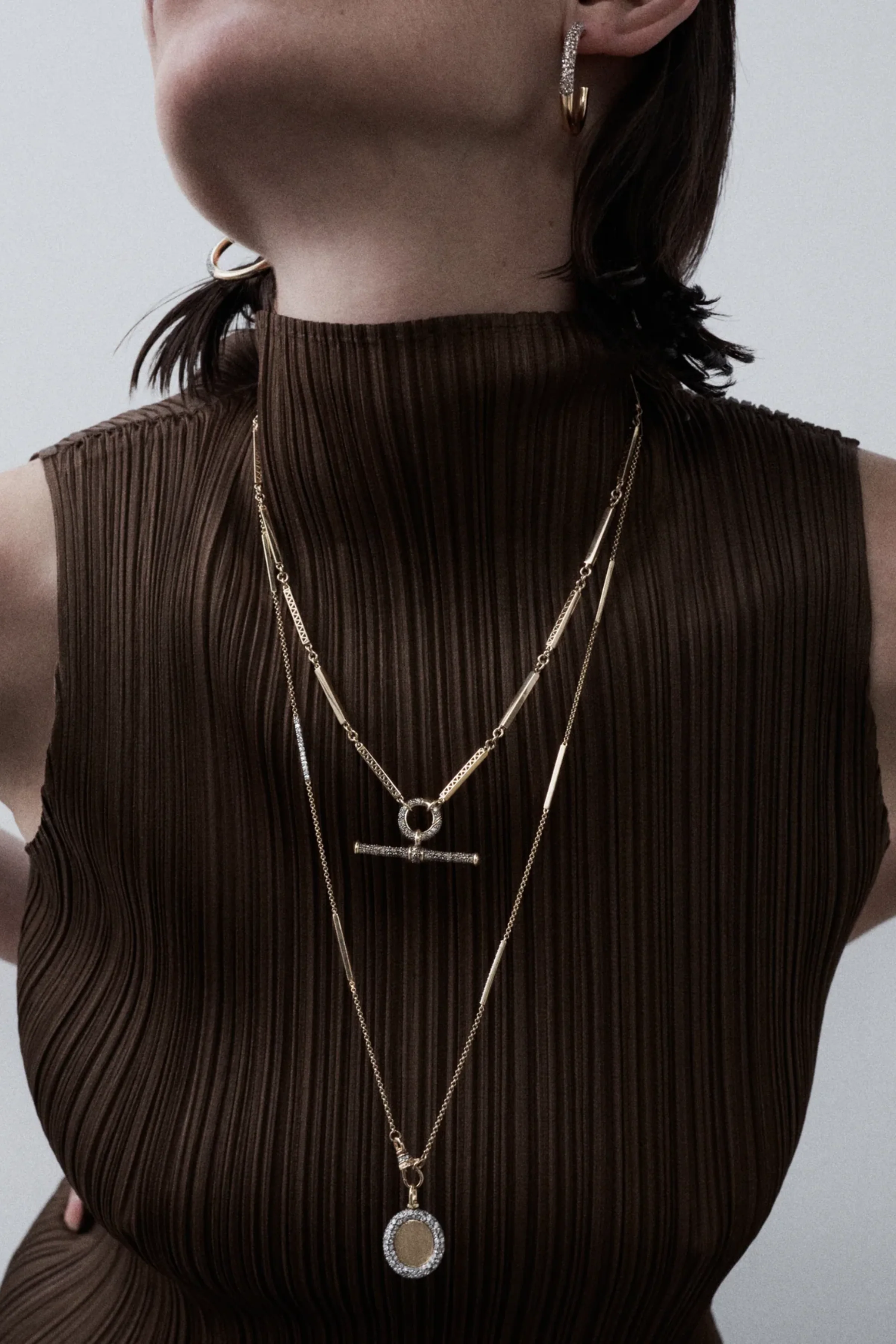 Diamond Cognac Watch Pendant - Image 3