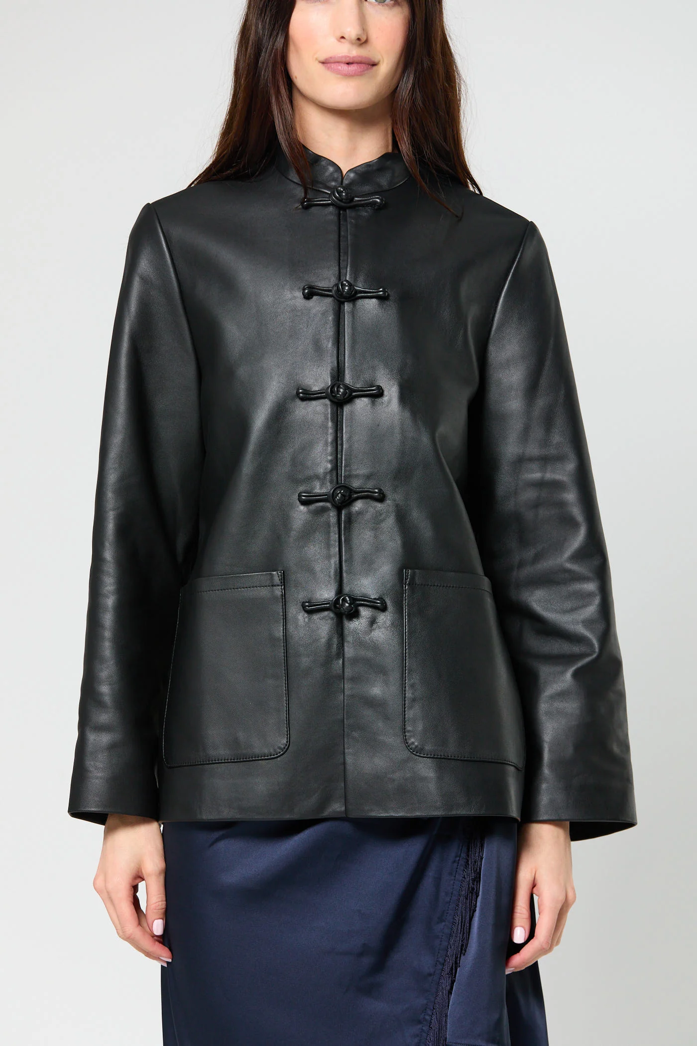 Leather Maggio Blazer - Image 3