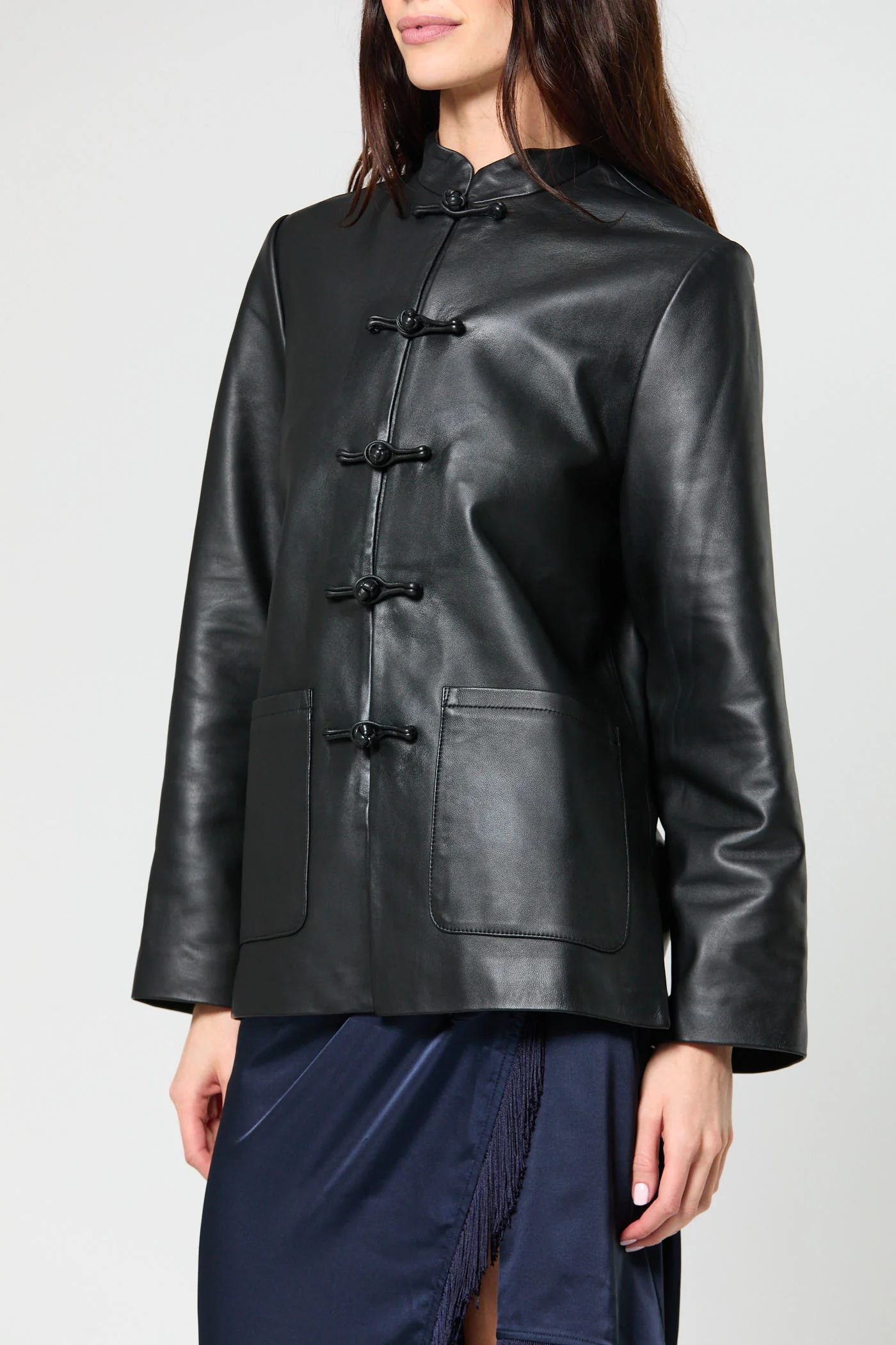 Leather Maggio Blazer - Image 4