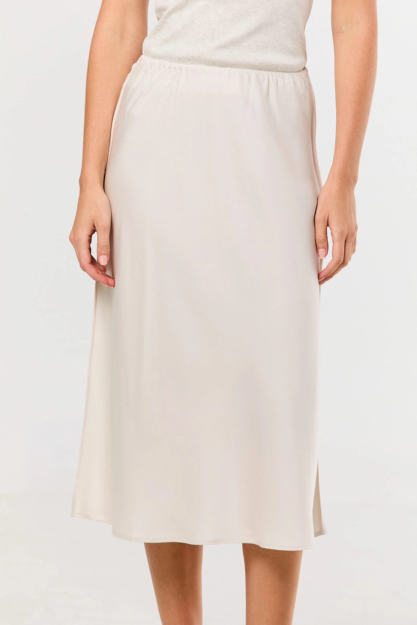 Silk Midi Skirt - Image 2