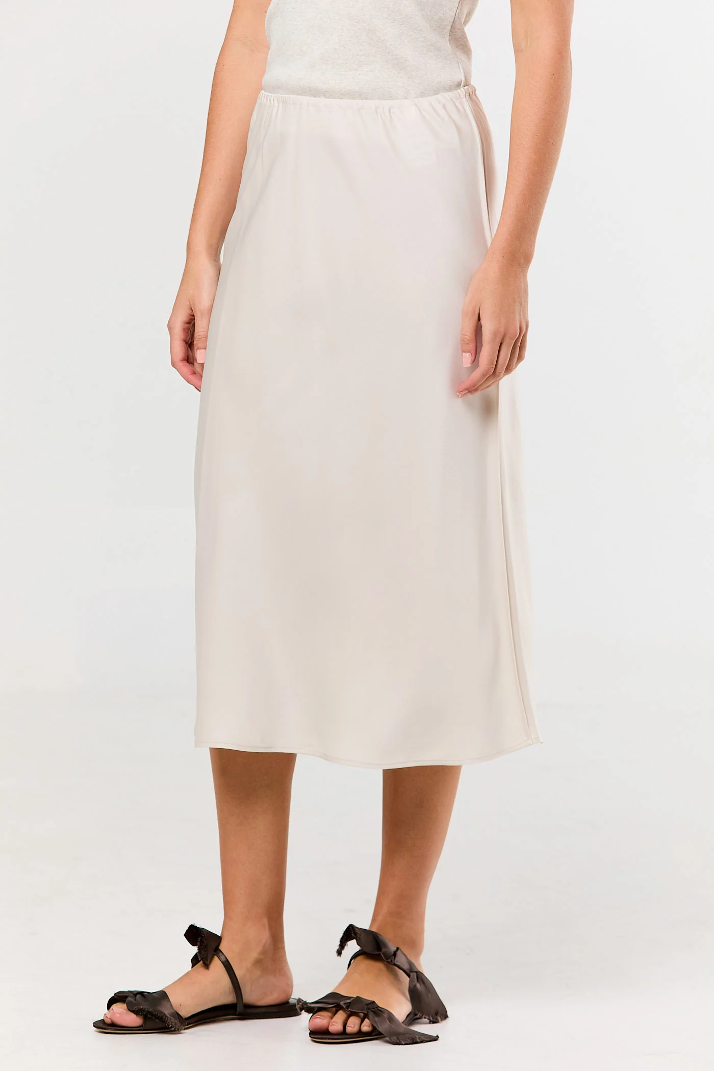 Silk Midi Skirt - Image 5