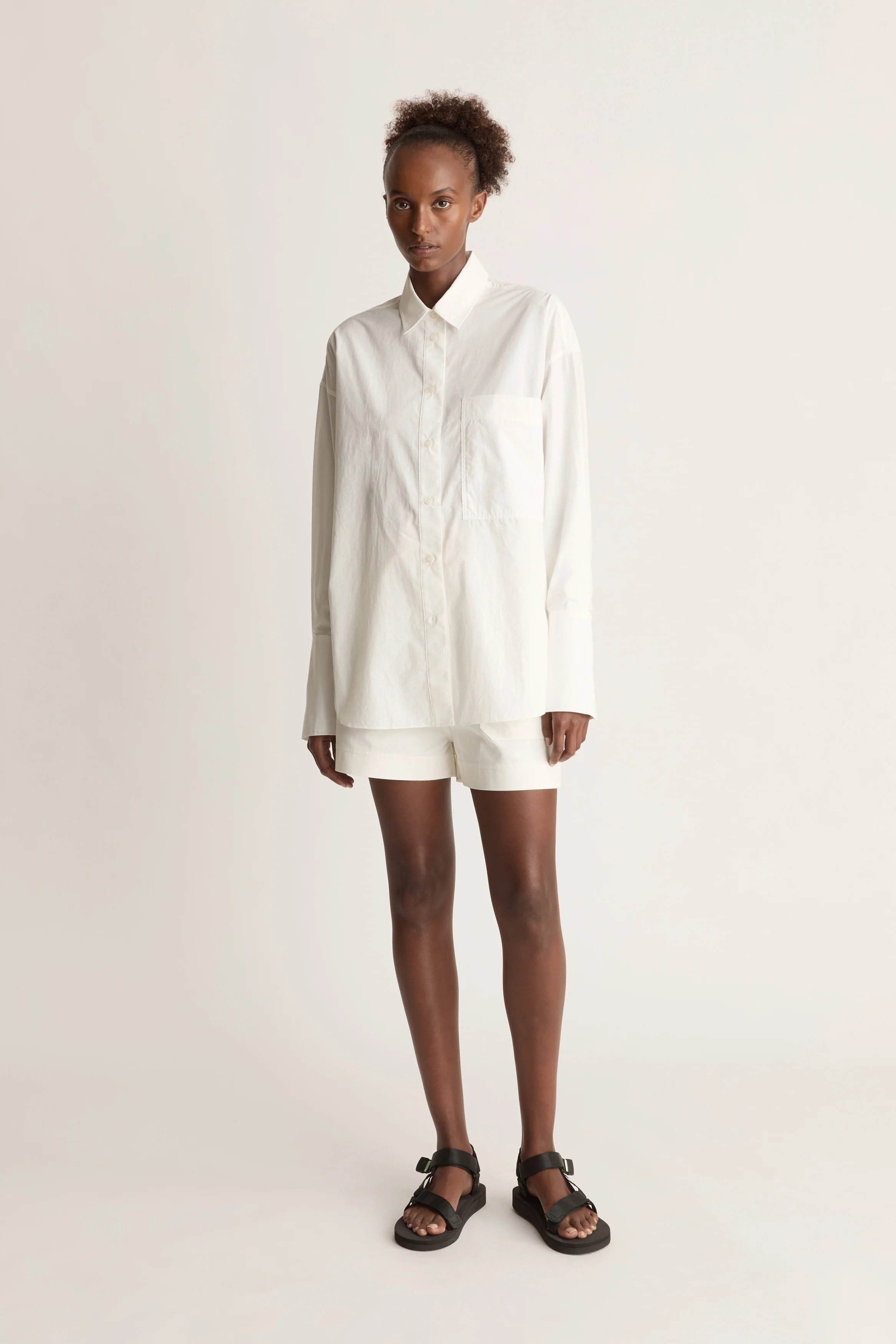 Poplin Long Sleeve Shirt - Image 2