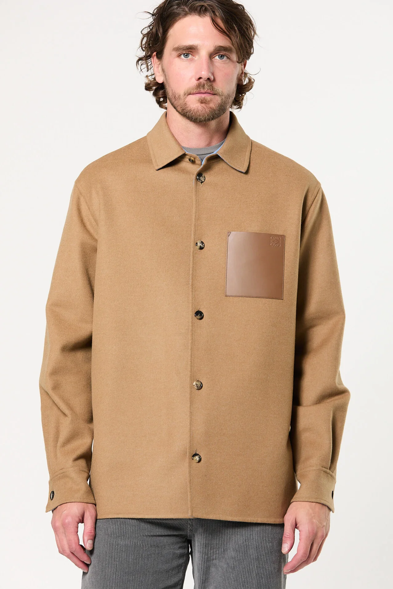 Camel Overshirt - Image 2
