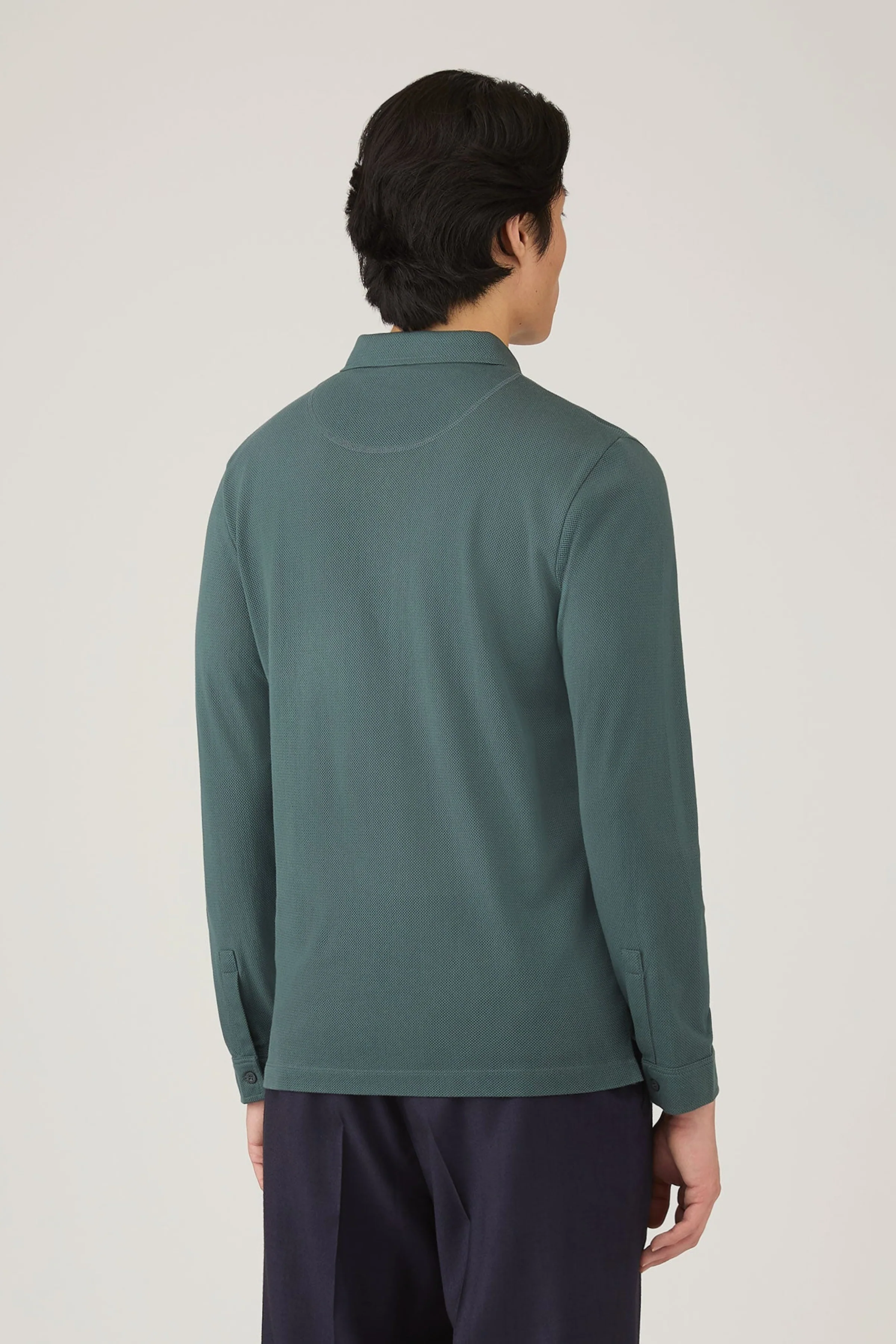 Long Sleeve Riviera Polo Shirt - Image 3