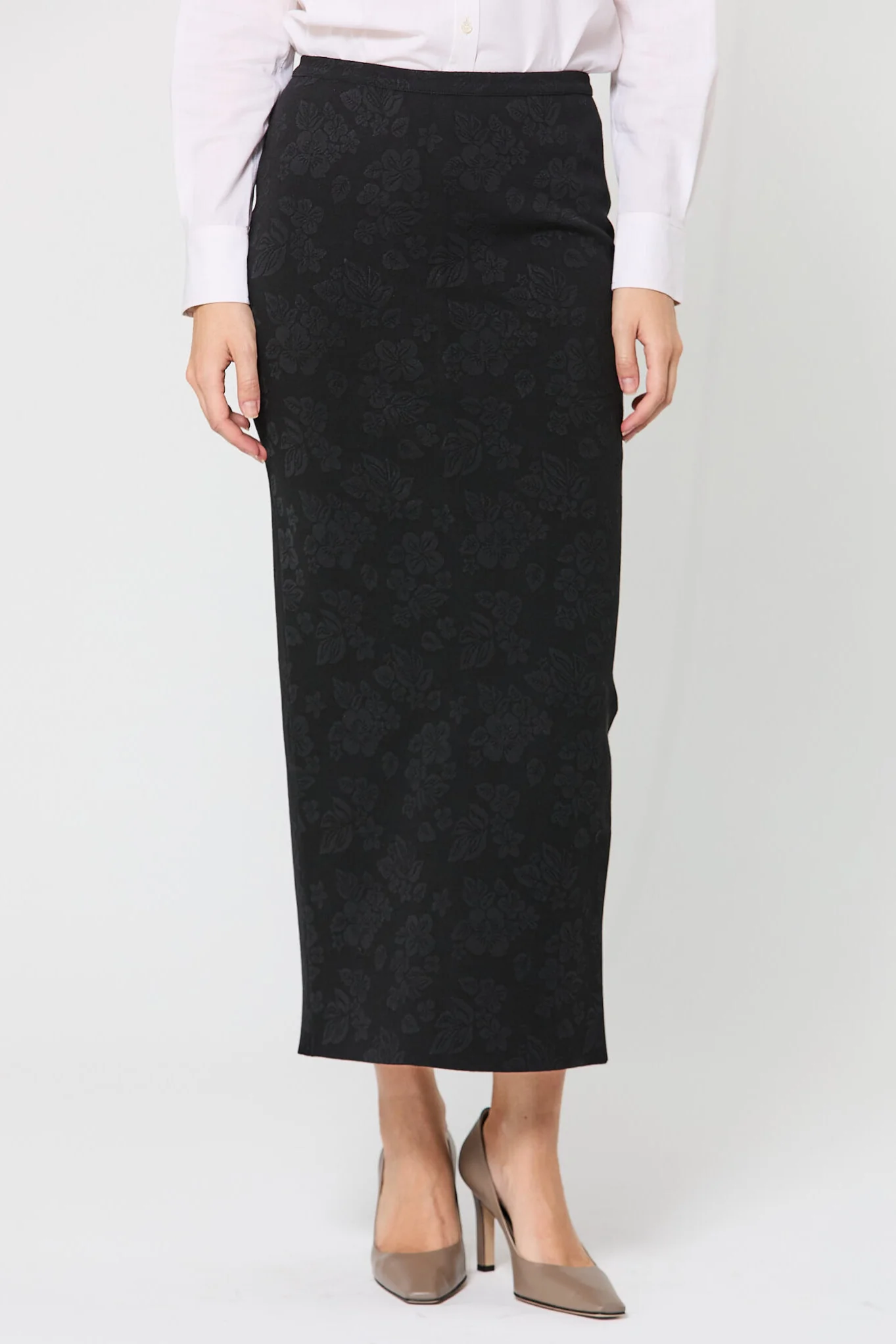 Matte Shine Floral Lawton Skirt - Image 2