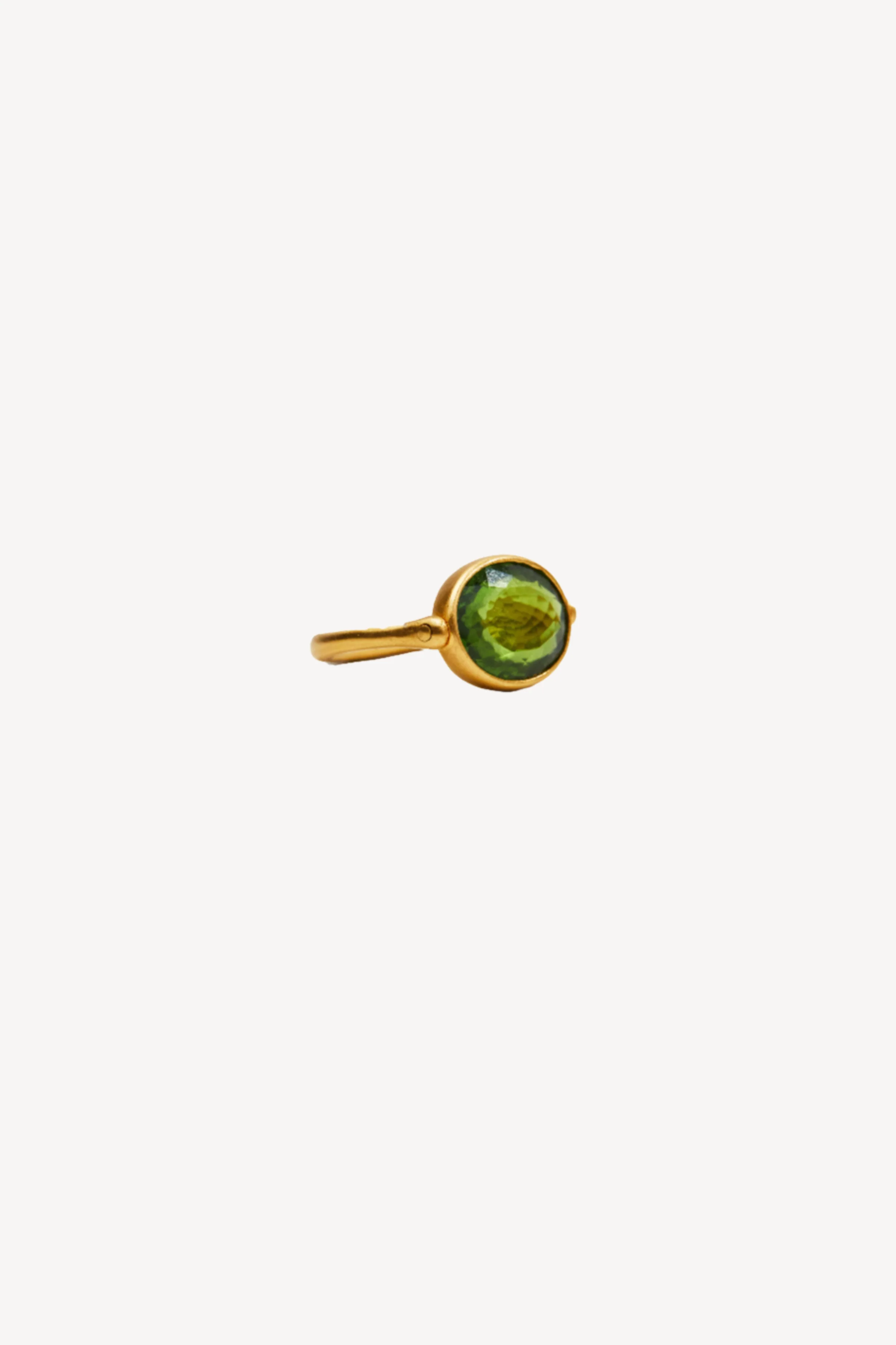 Green Tourmaline Swivel Ring - Image 2