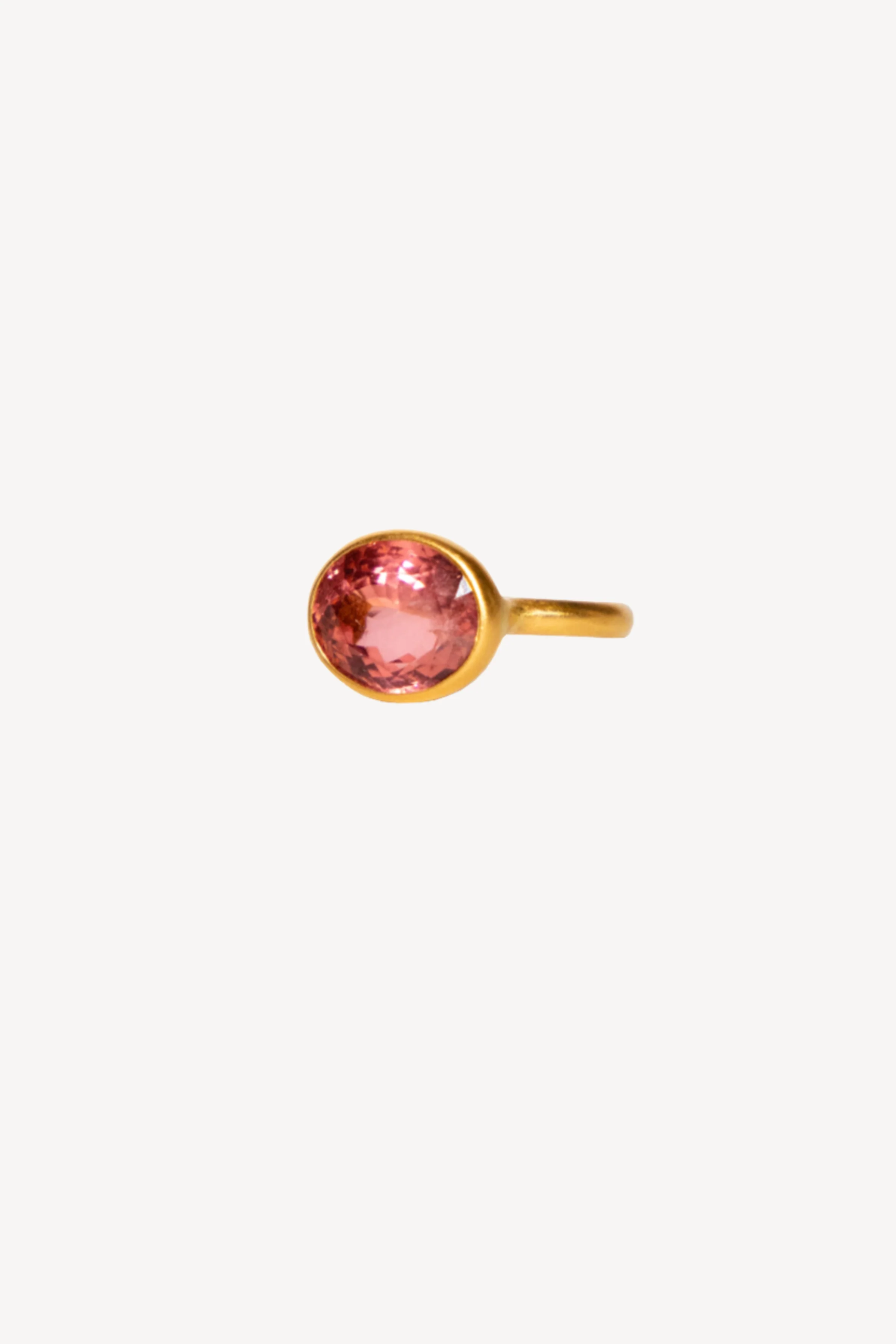 Pink Tourmaline Princess Ring - Image 2