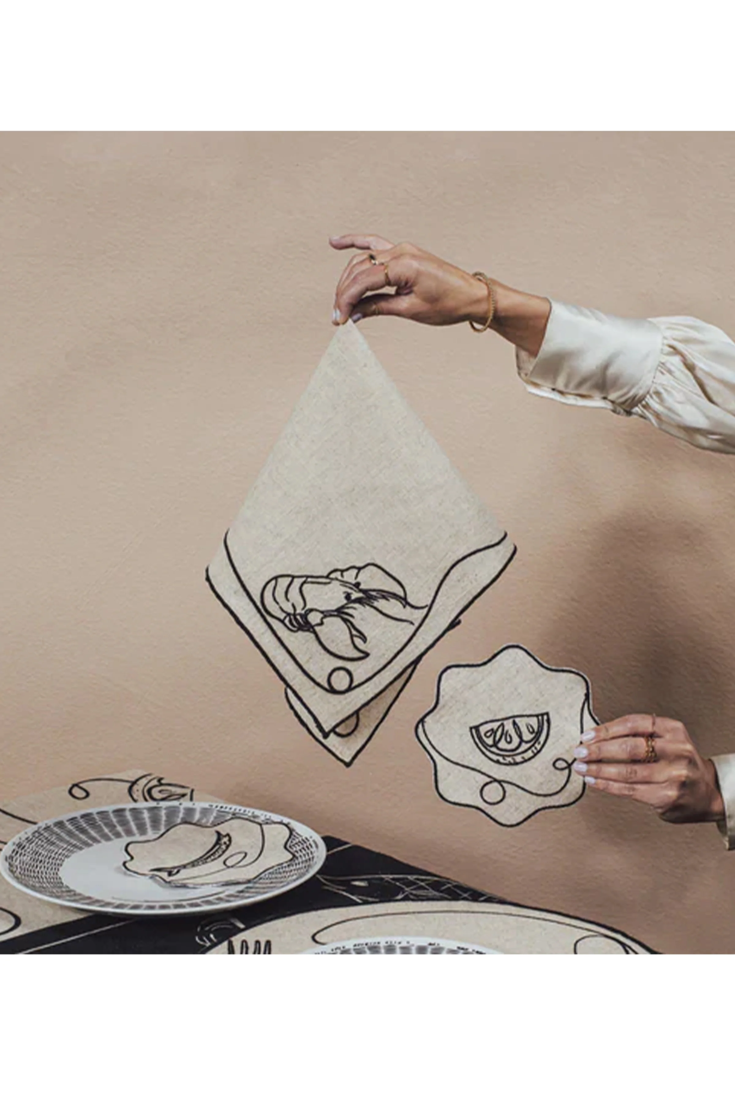 Embroidered Napkins - Image 5