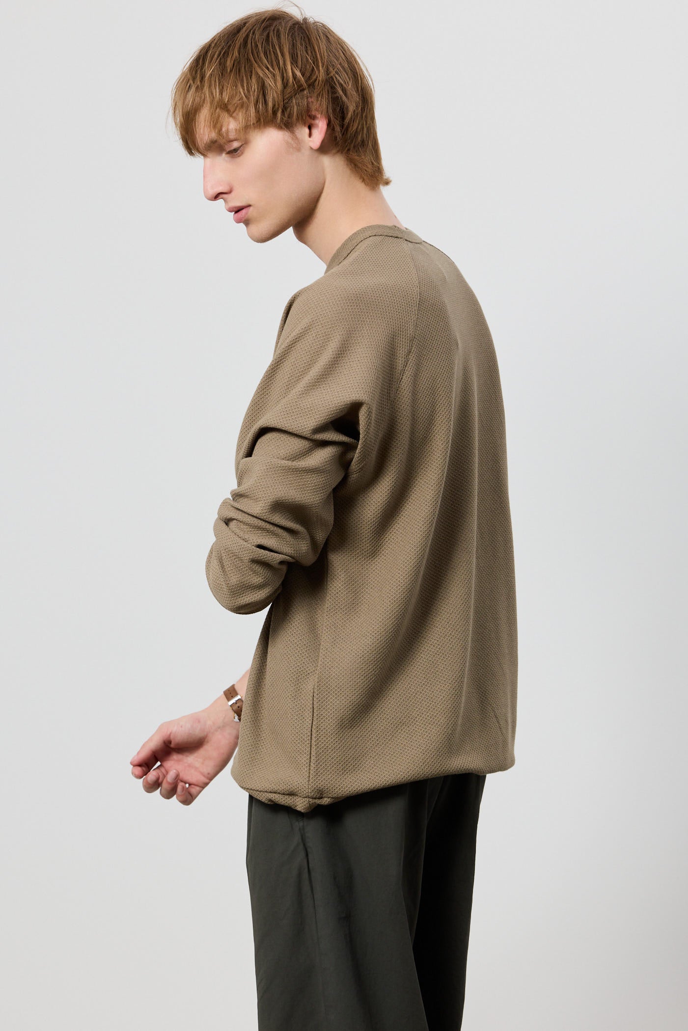 Moss Stitch Long Sleeve - Image 4