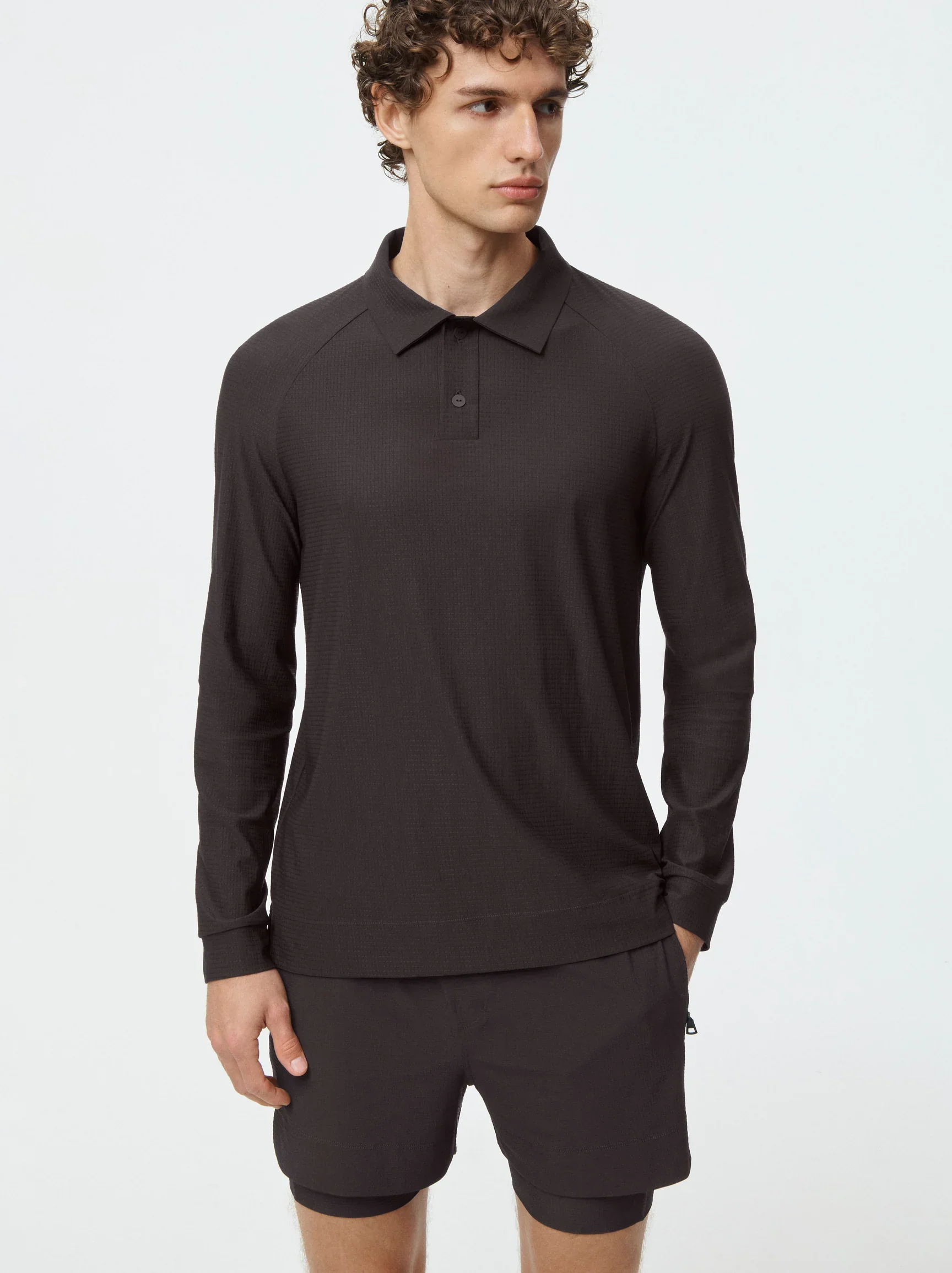 Movement Long Sleeve Polo - Image 4