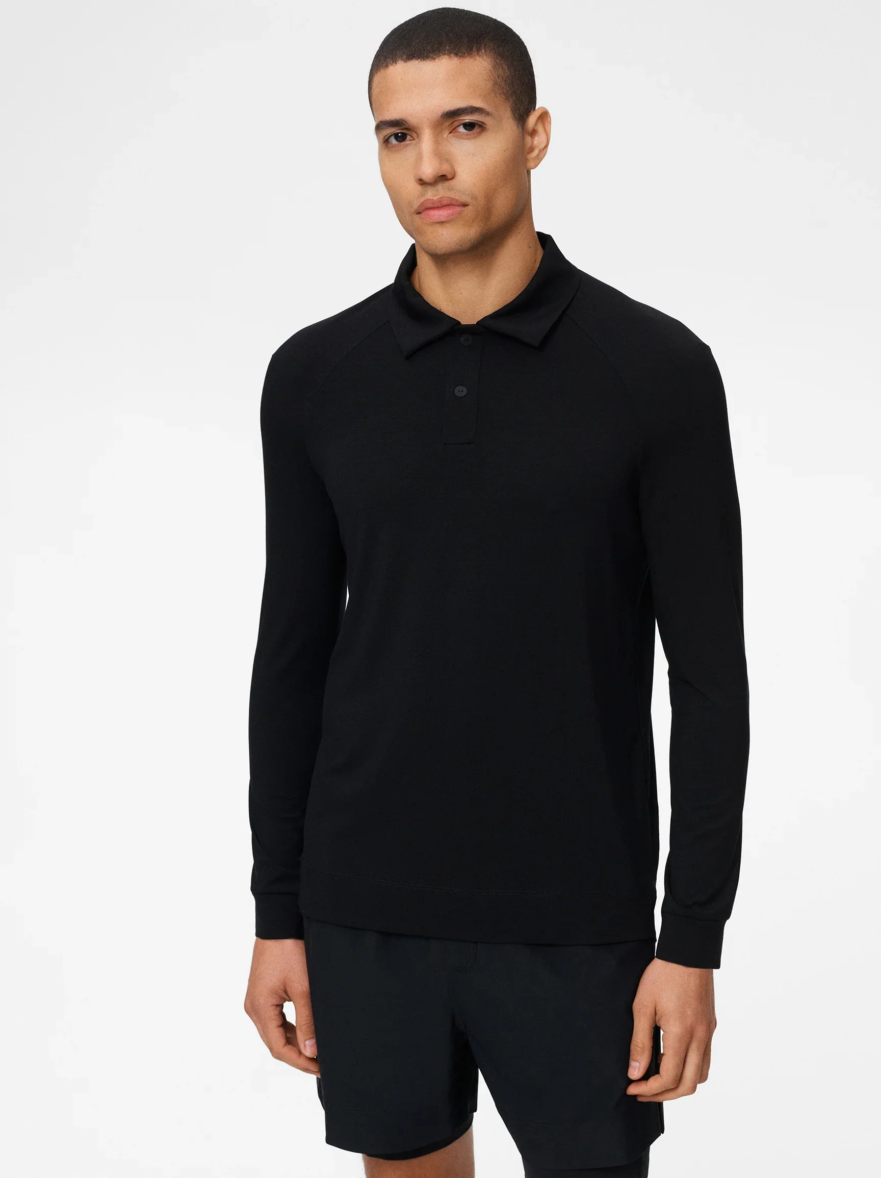 Natural Tennis Long Sleeve Polo - Image 5