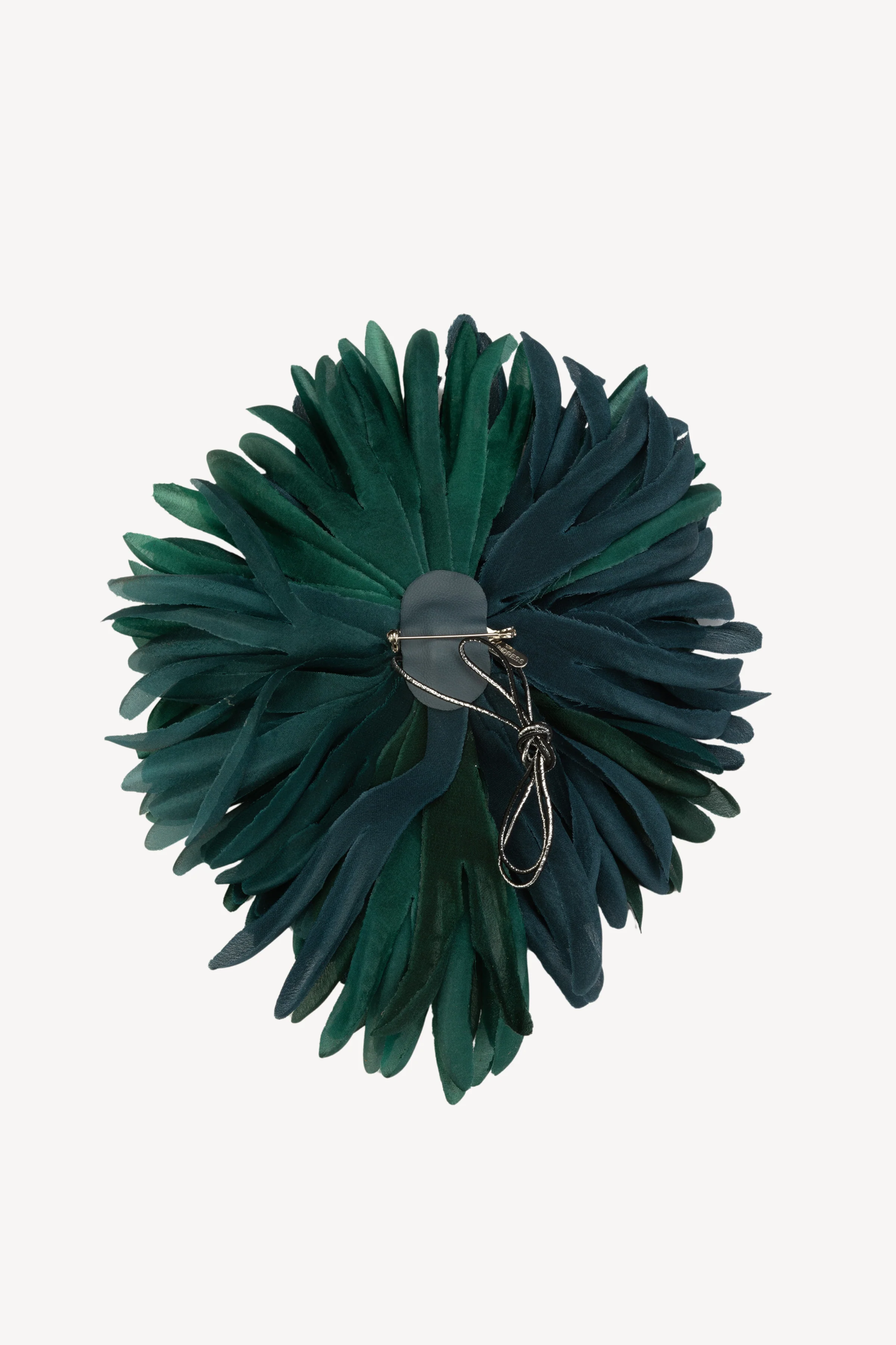 Nicole Silk Flower Brooch - Image 3