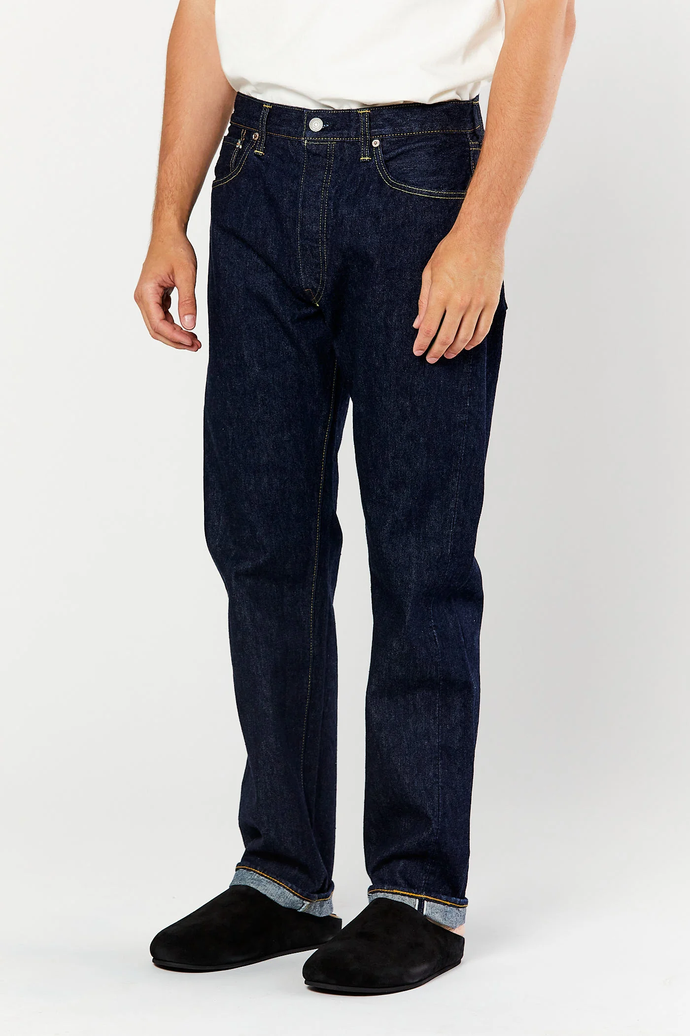 Blue 105 Selvedge Denim - Image 3