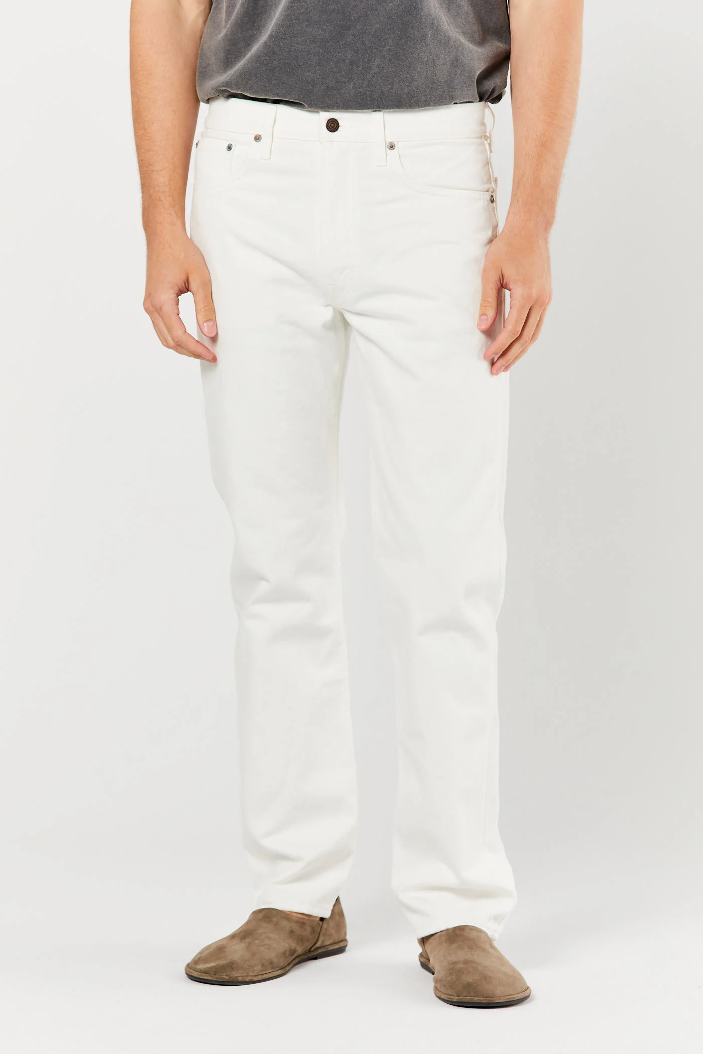 White 107 Ivy Fit Denim - Image 2