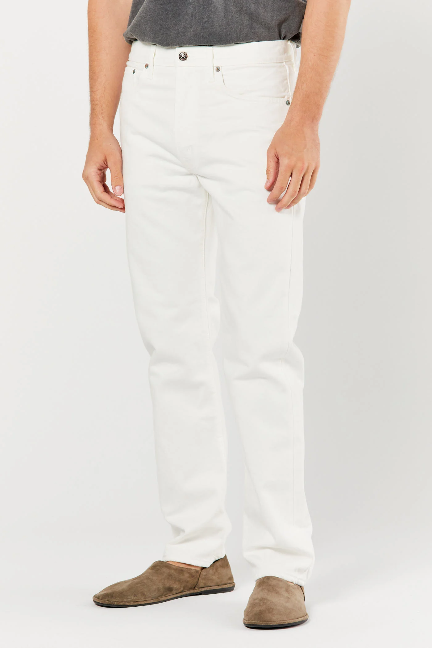 White 107 Ivy Fit Denim - Image 3