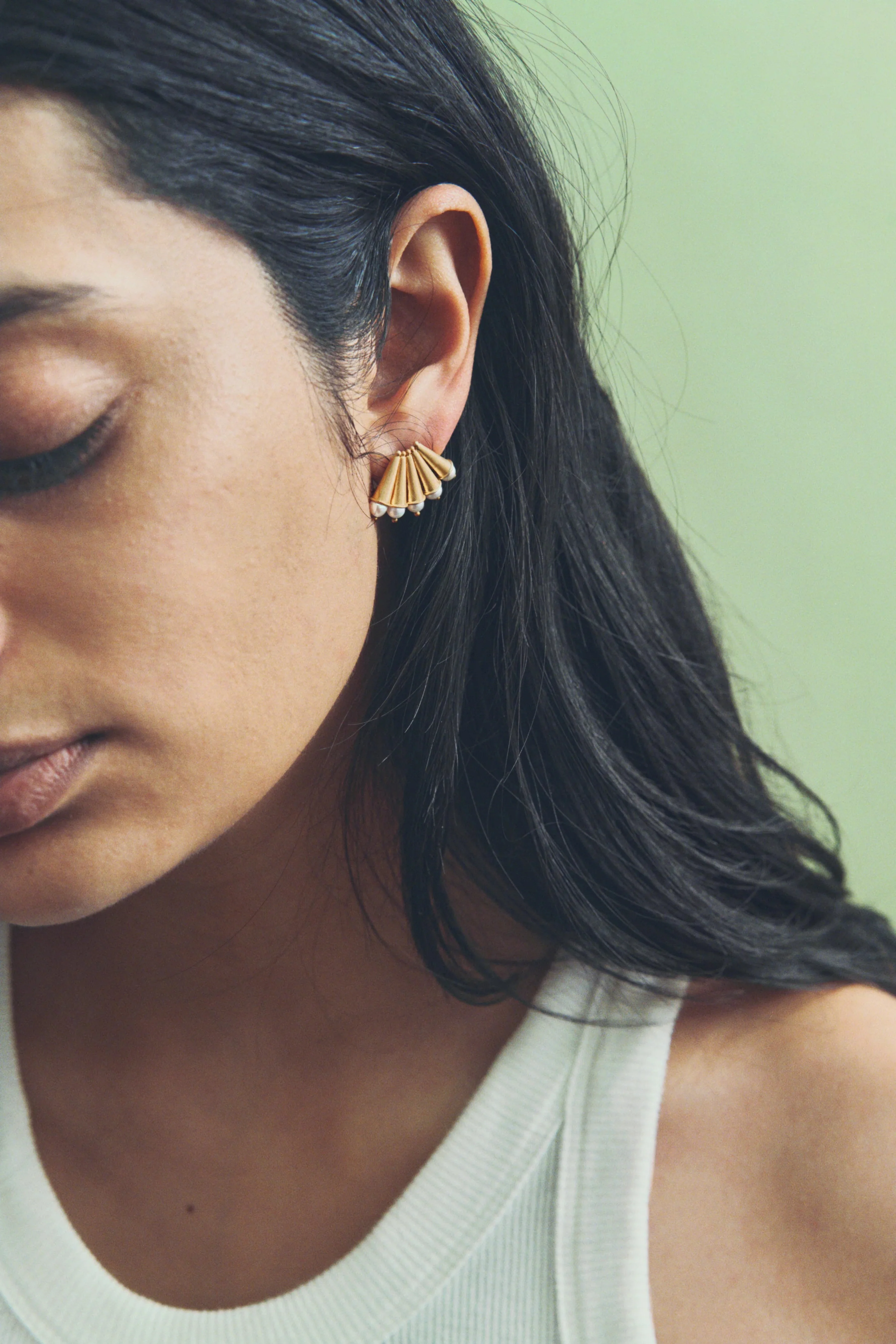 Pearl Janam Earrings - Image 2