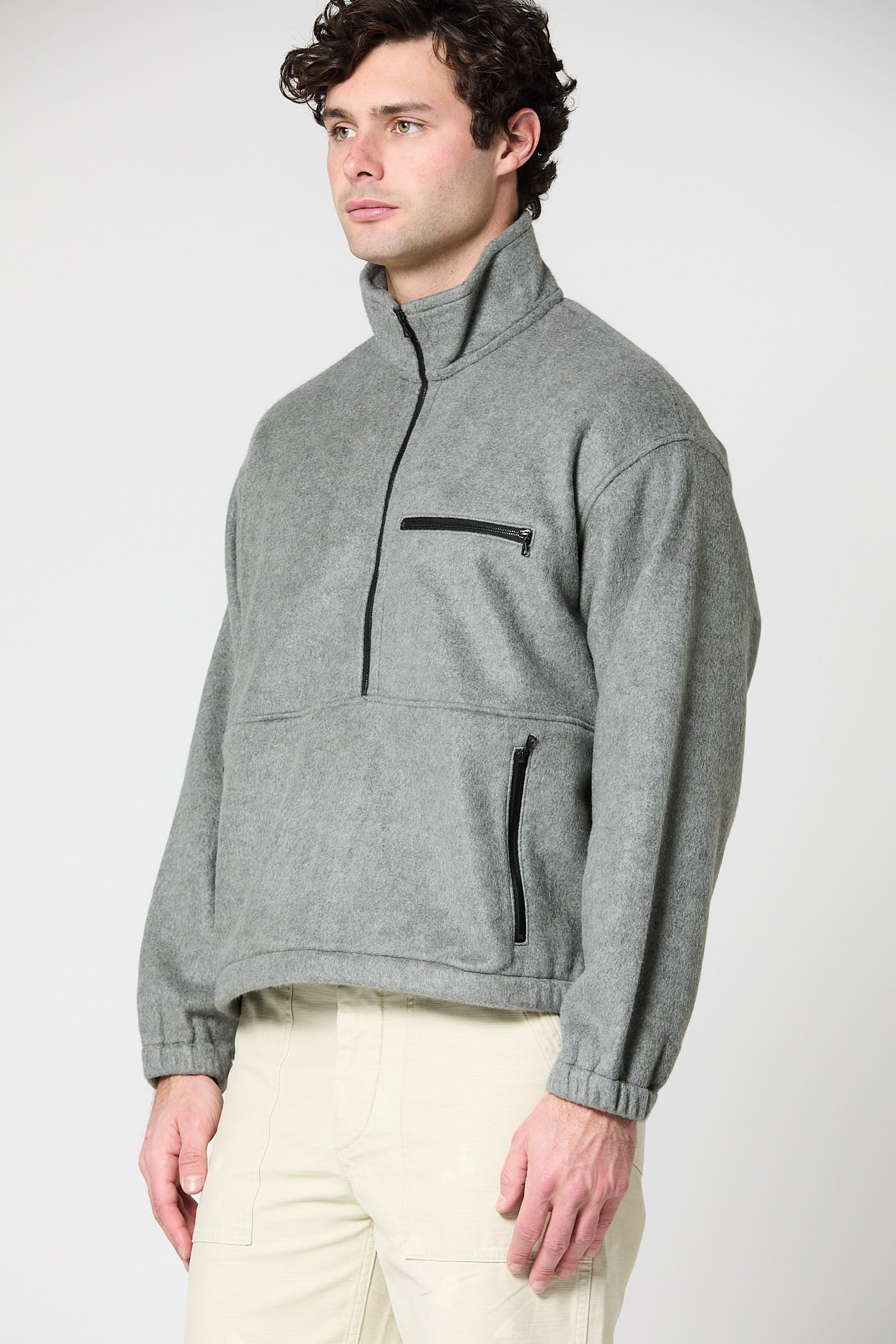 Pure Silk Comfort Fleece Half Zip - Image 3