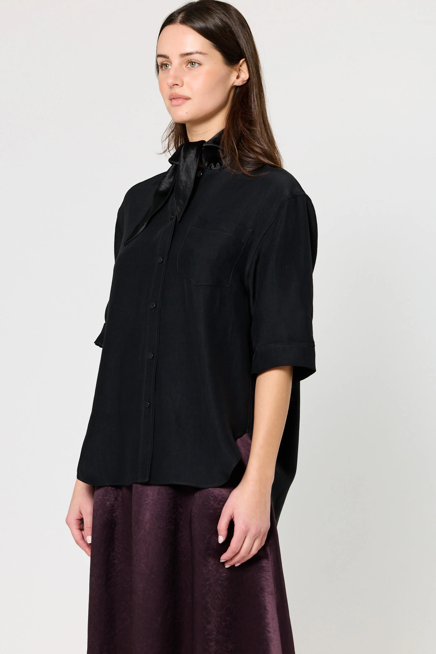 Short Sleeve Tie Shirt - Image 3