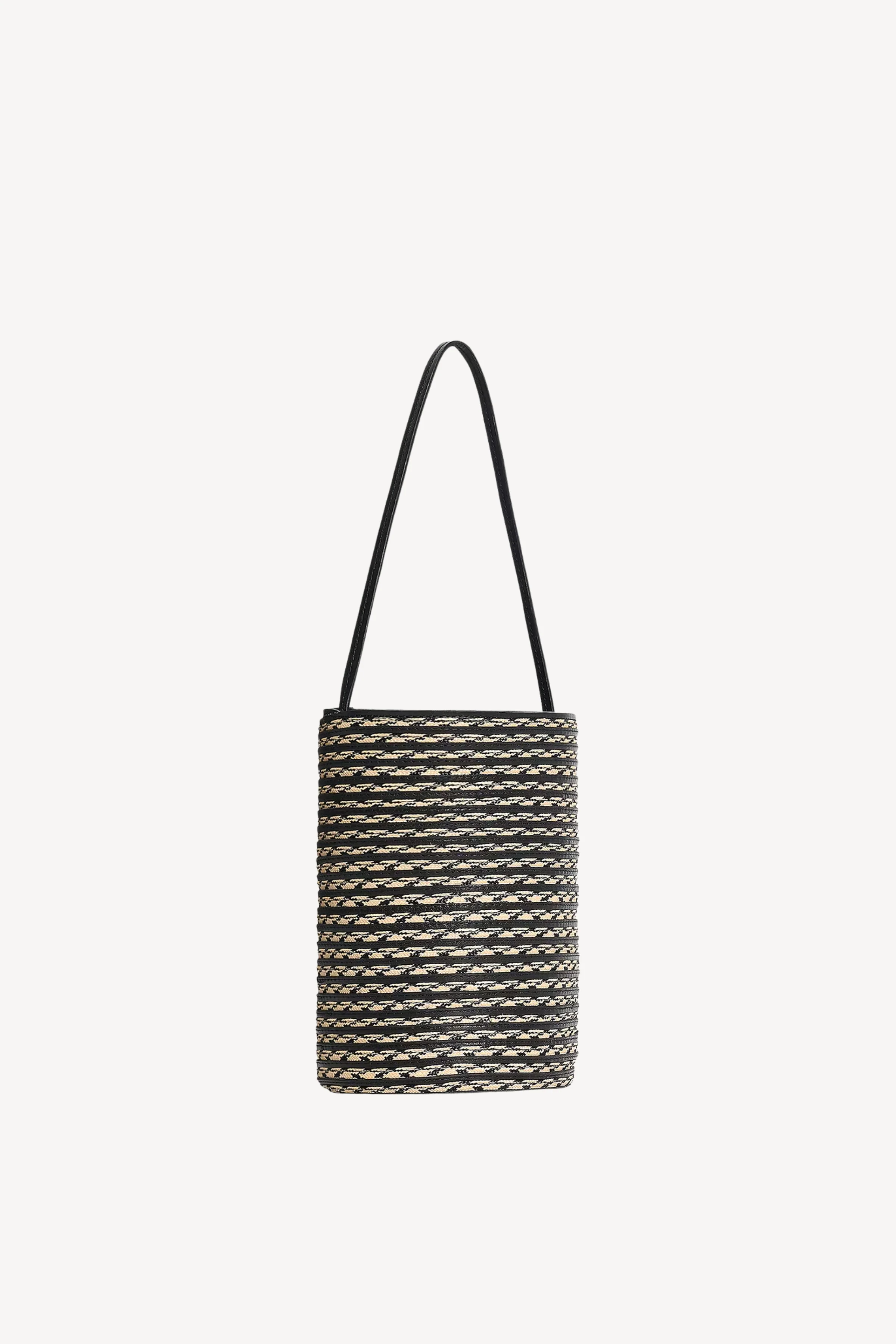 Small N/S Beau Raffia Tote - Image 2