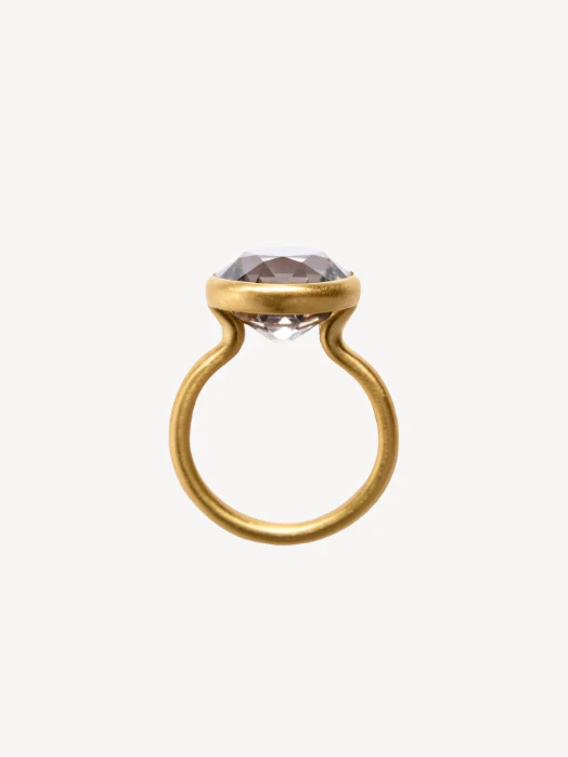 Smokey Quartz Princess Ring - Image 2